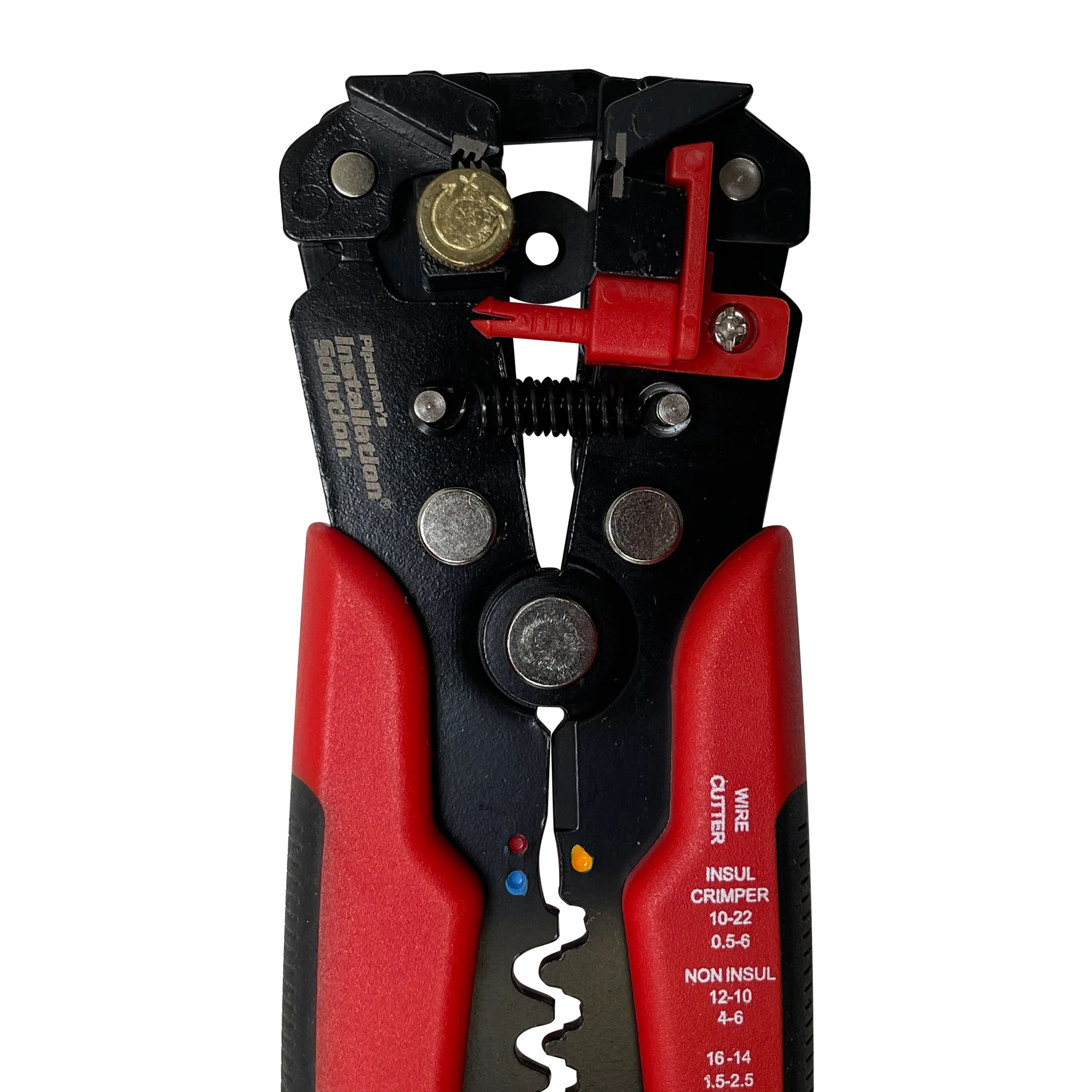 22-10 AWG Wire Stripper, Crimper & Cutter - 8" Self-Adjusting Tool - Image 4