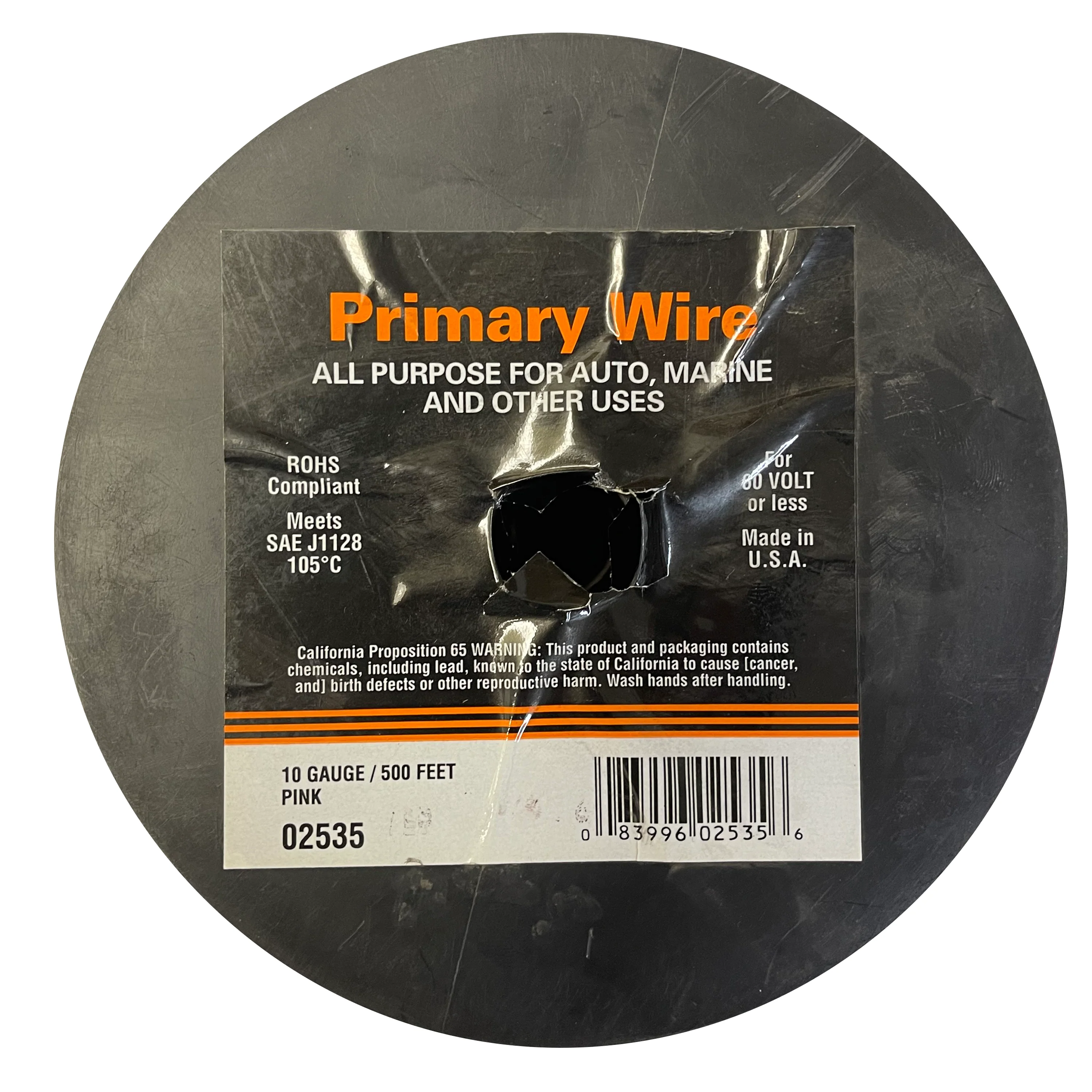 10 Gauge Pink Primary Wire - 500 FT - Image 4