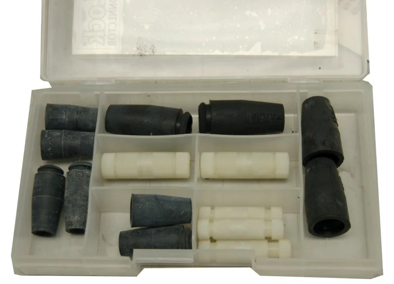 10 pc Posi-Lock Weather-Tite Kit Belden PowerPath (5) Butt Connectors w/ Boots - Image 2