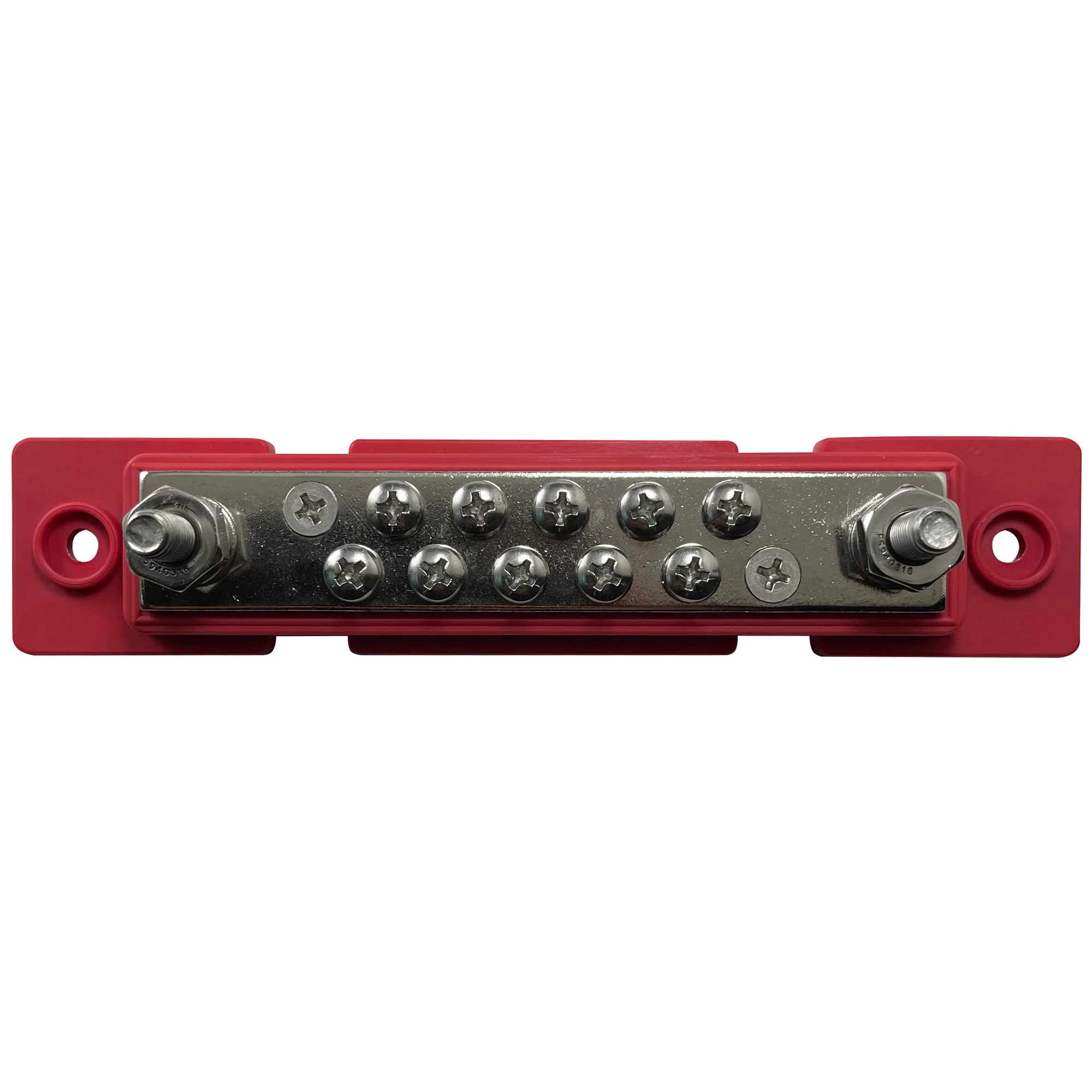 10 Point Terminal Busbar - (2) 1/4" Posts - Image 3