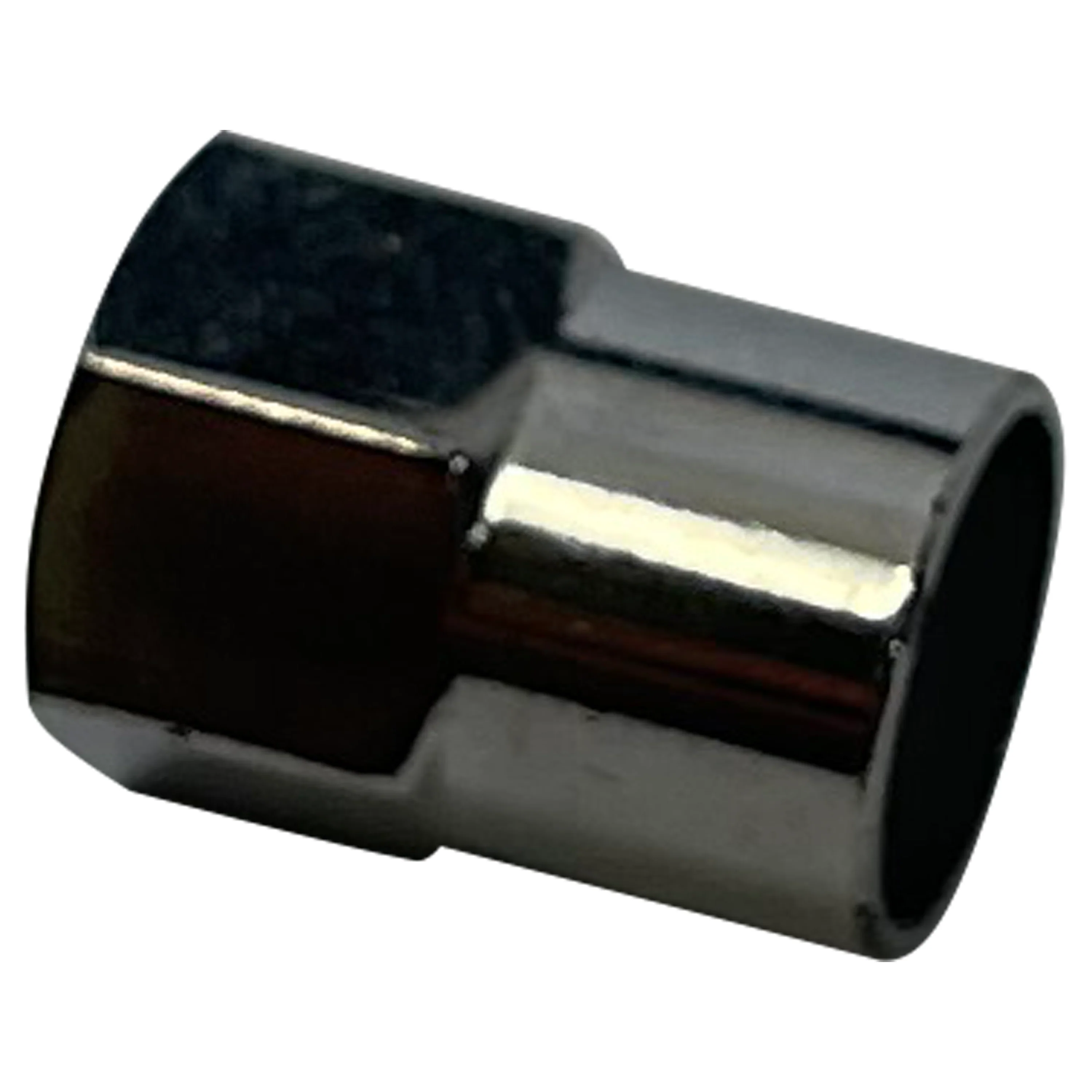 TPMS Valve Stem Caps - Chromed Plastic with Green Dome - Universal Fit - 100 Pack - Image 7