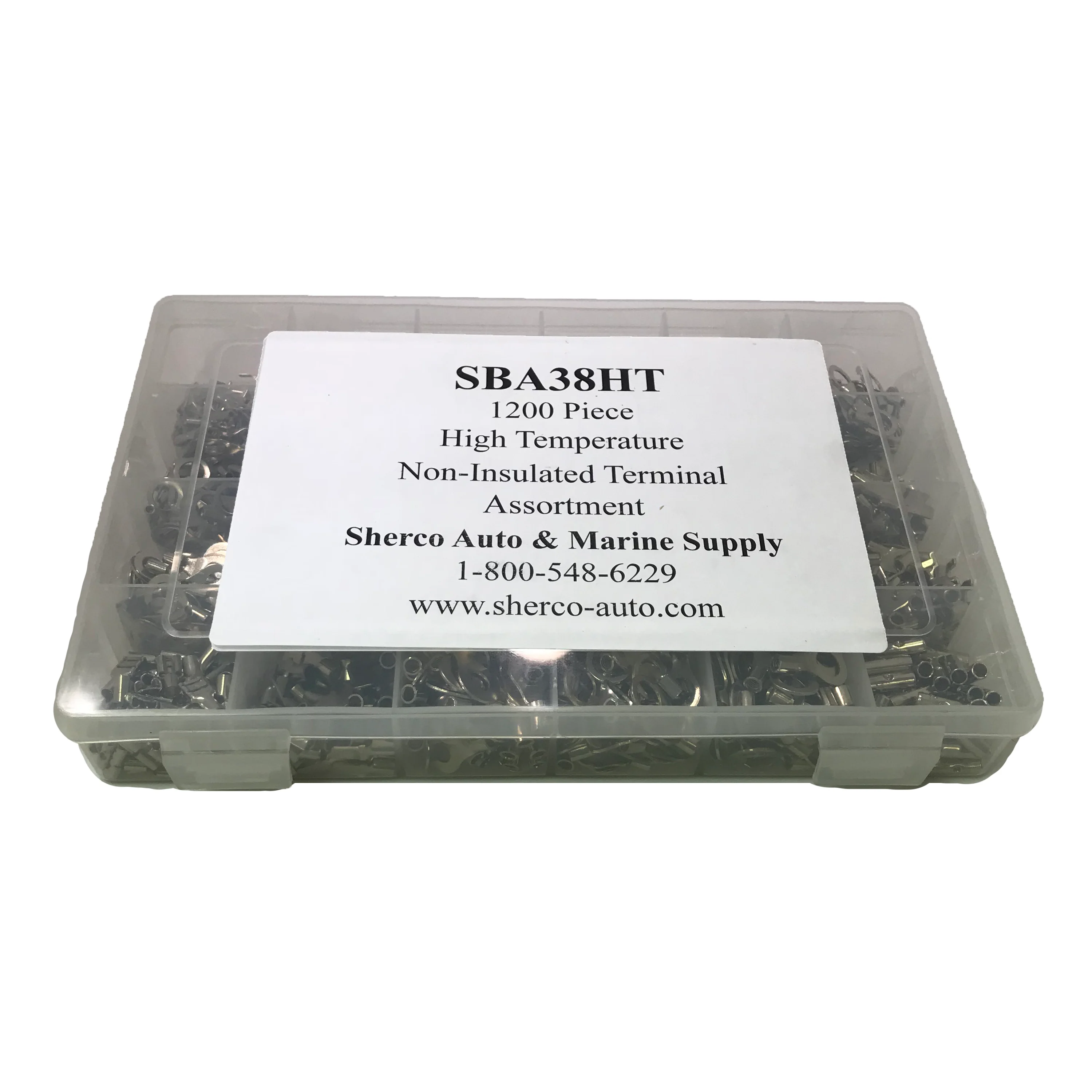 High Temperature Wire Terminal Connector Assortment Kit - 1200 Piece - Made in USA - Image 2