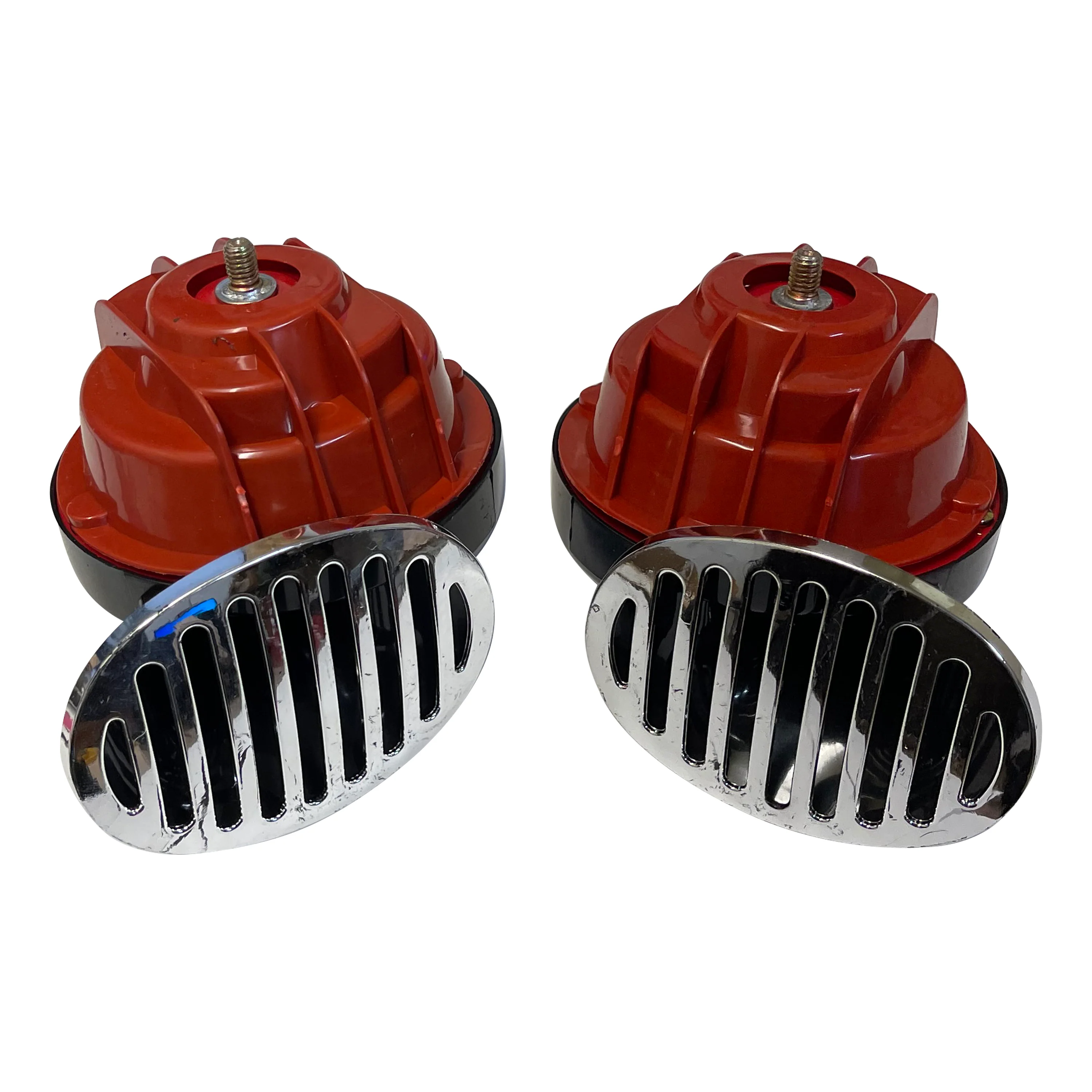 12V Electric Snail Horn Set - Dual Tone 510Hz/410Hz - With Relay - Pair - Image 11