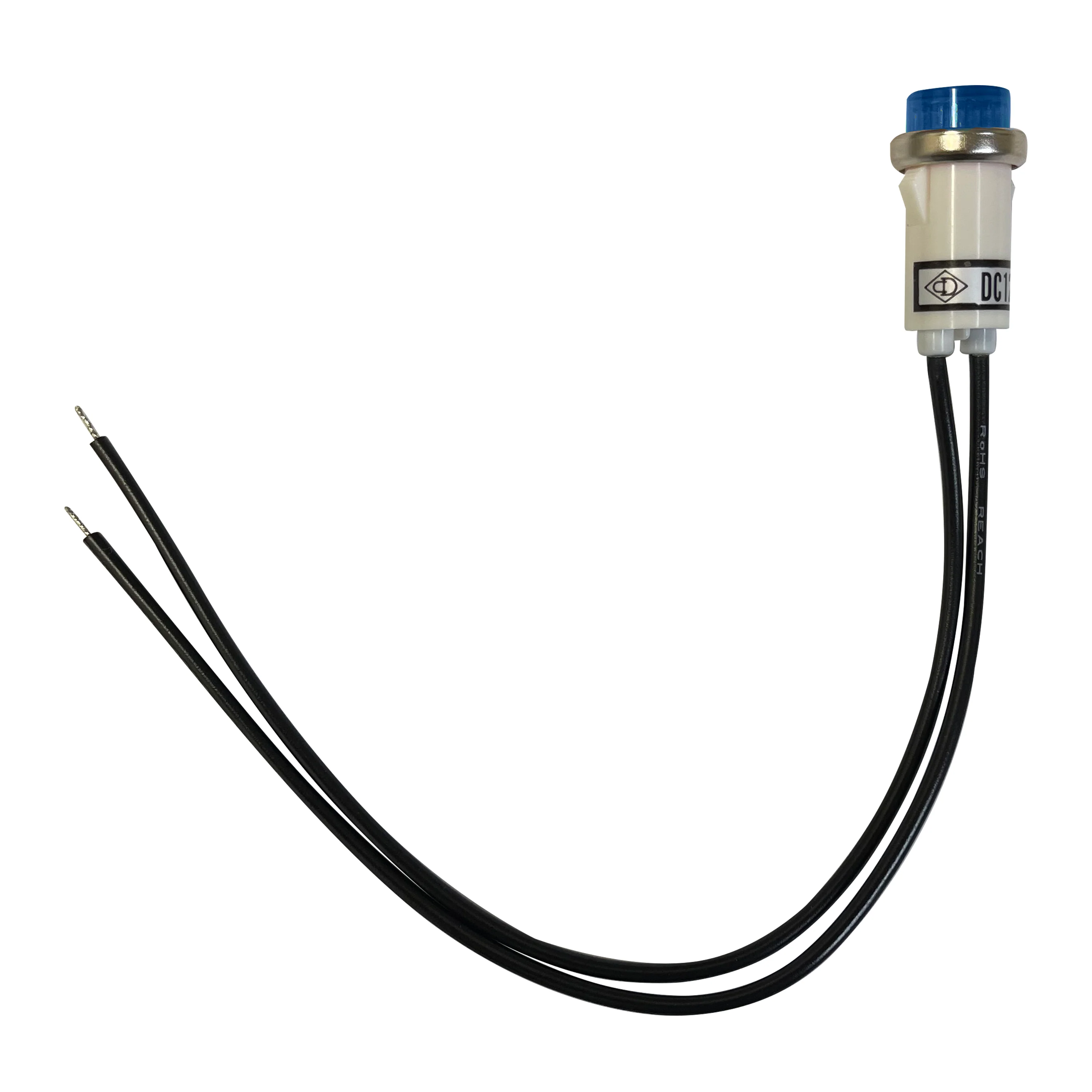 12V Incandescent Indicator Light - 1/2" Mount - Panel Light - 1 or 5 Pack - Image 11