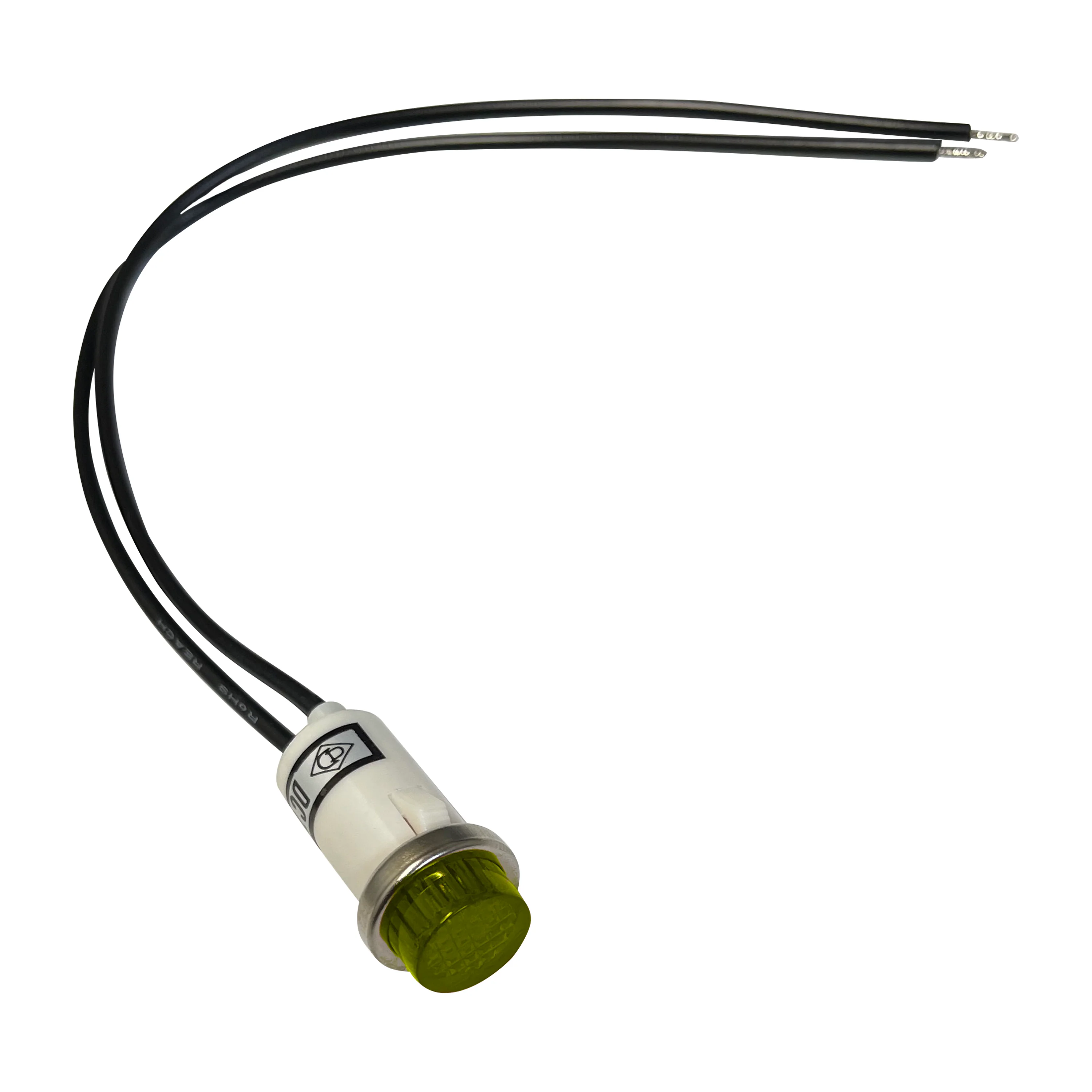 12V Incandescent Indicator Light - 1/2" Mount - Panel Light - 1 or 5 Pack - Image 5