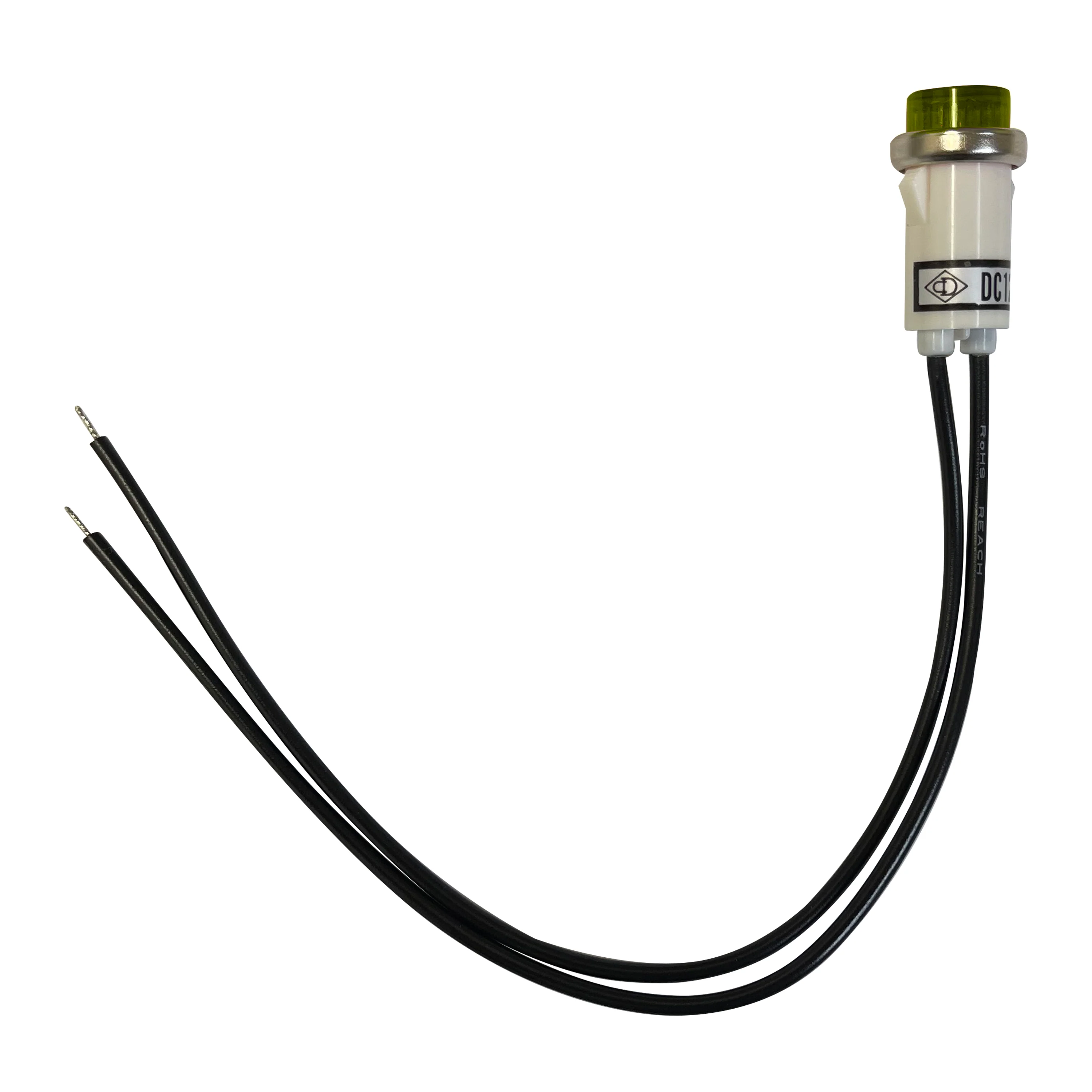 12V Incandescent Indicator Light - 1/2" Mount - Panel Light - 1 or 5 Pack - Image 7