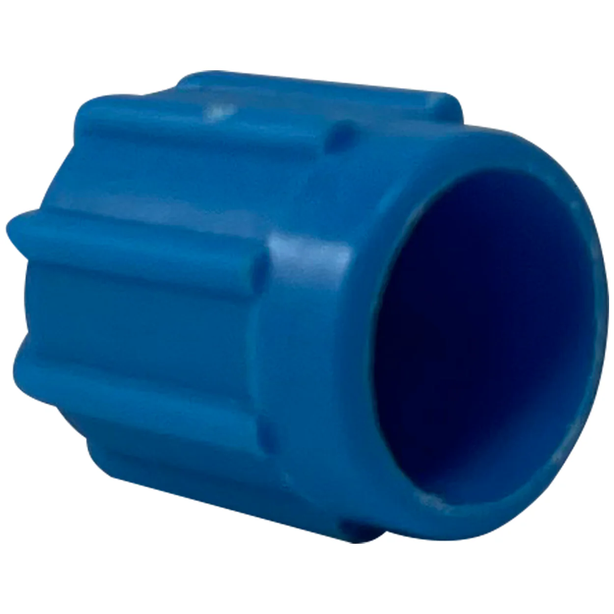 Blue A/C R-134a Low Side Service Port Cap Aeroquip 13 MM - M8 x 1.0 MM - 10 Pack - Image 6