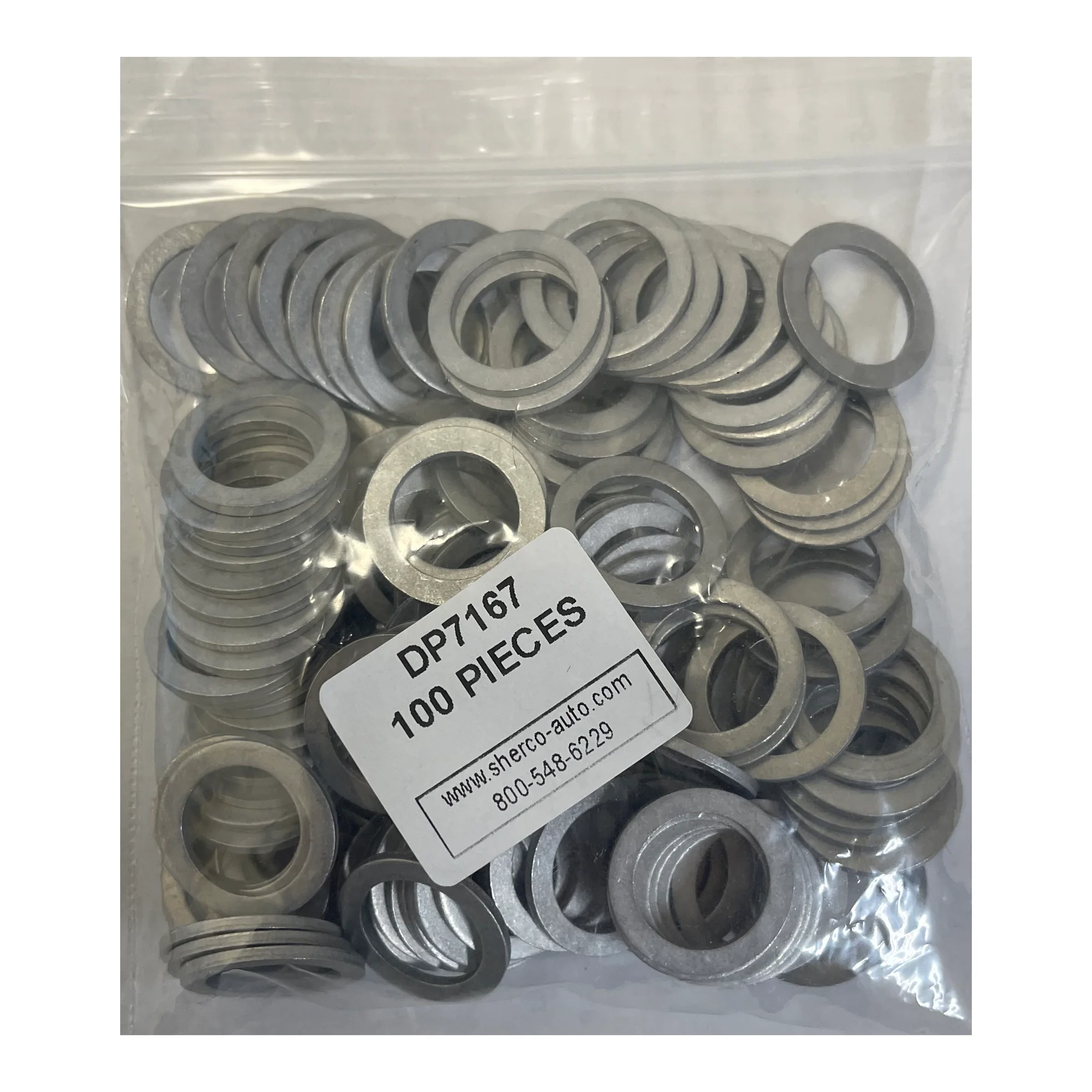 Oil Drain Plug Aluminum Gasket 14 mm fits Mazda 9956-41-400 - 25 or 100 Pack - Image 3