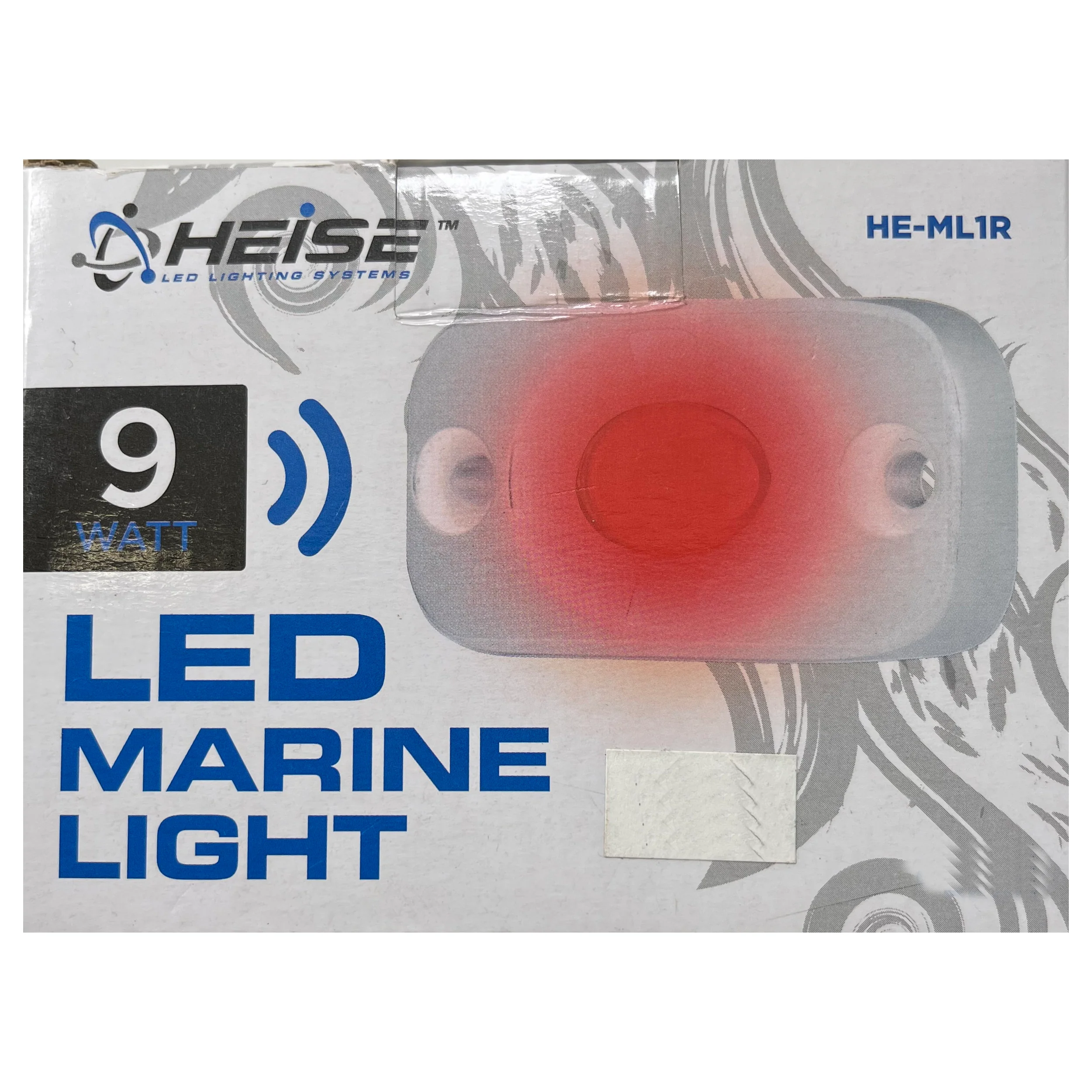 Heise HE-ML1R Red LED Marine Auxiliary Lighting Pod 9 Watt - 1.5 Inch x 3 Inch - Image 2