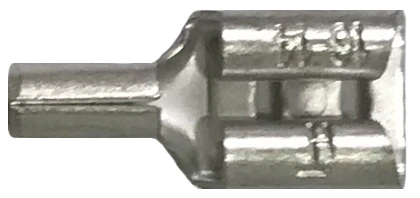 16-14 AWG Non-Insulated Female Quick Disconnect - .250 Tab Tin-Plated Copper - 100 to 1000 Pack - Made in USA