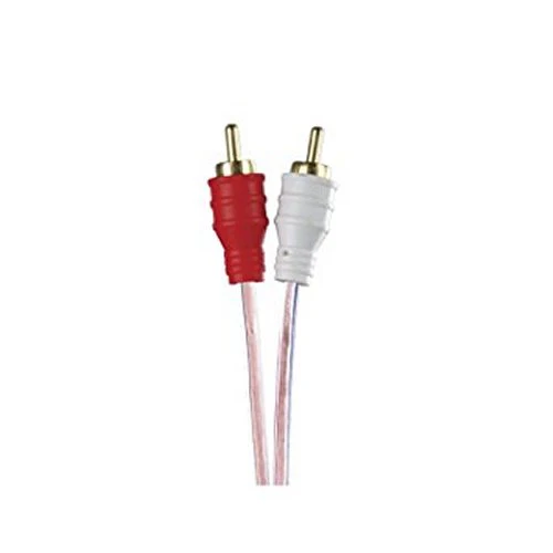 17' RAPTOR ISRCA-17 2 CHANNEL RCA CABLE GOLD PLATED SHIELDED AUDIO CABLE 5.18m