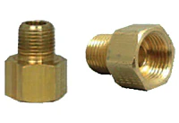 Invert Flare To Pipe Thread, 1/4 in, 1/8 in 5 pack