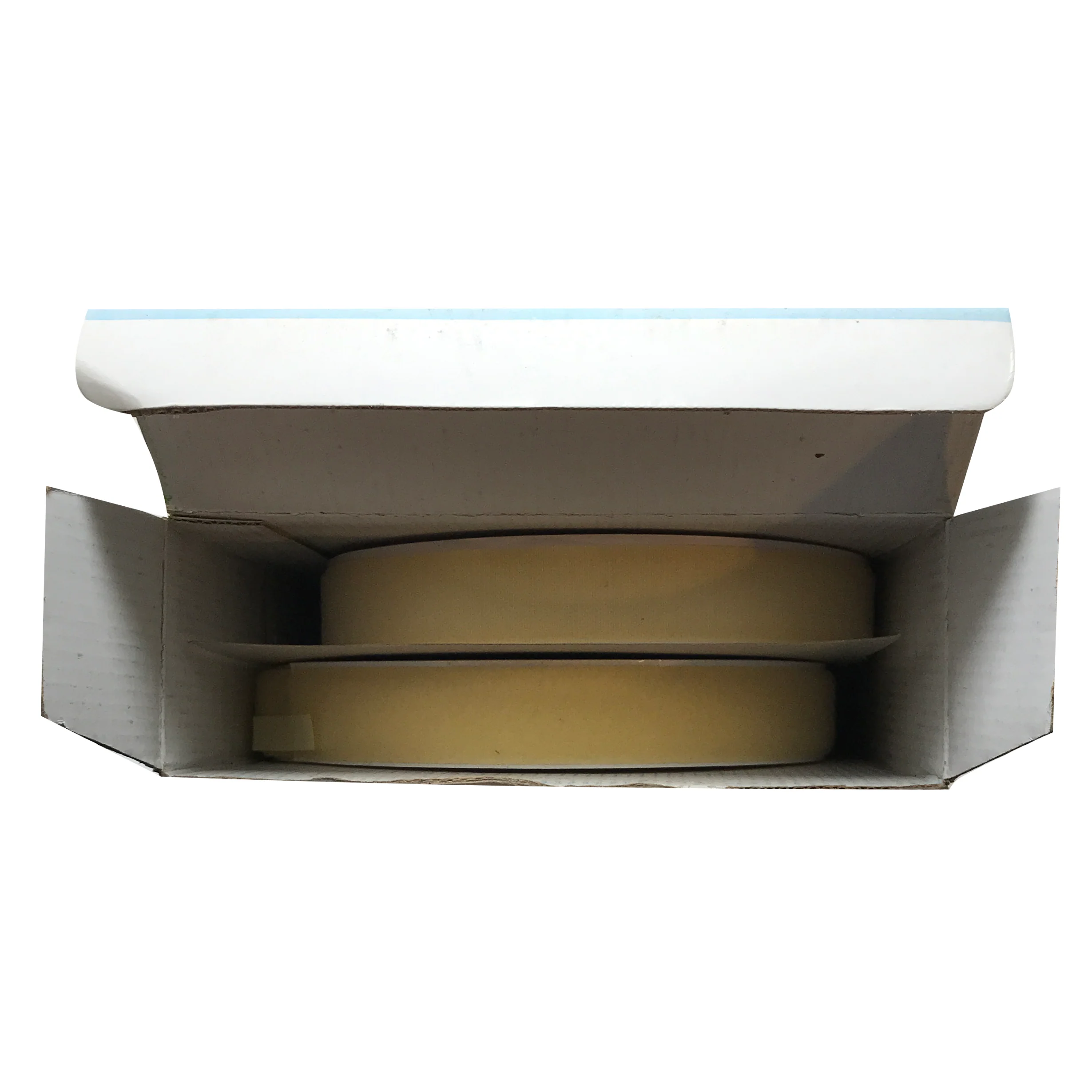 2 Rolls x 25 MM x 10 MM (1" x 33' FT) Male & Female White Velcro Roll Boxed Kit - Image 3