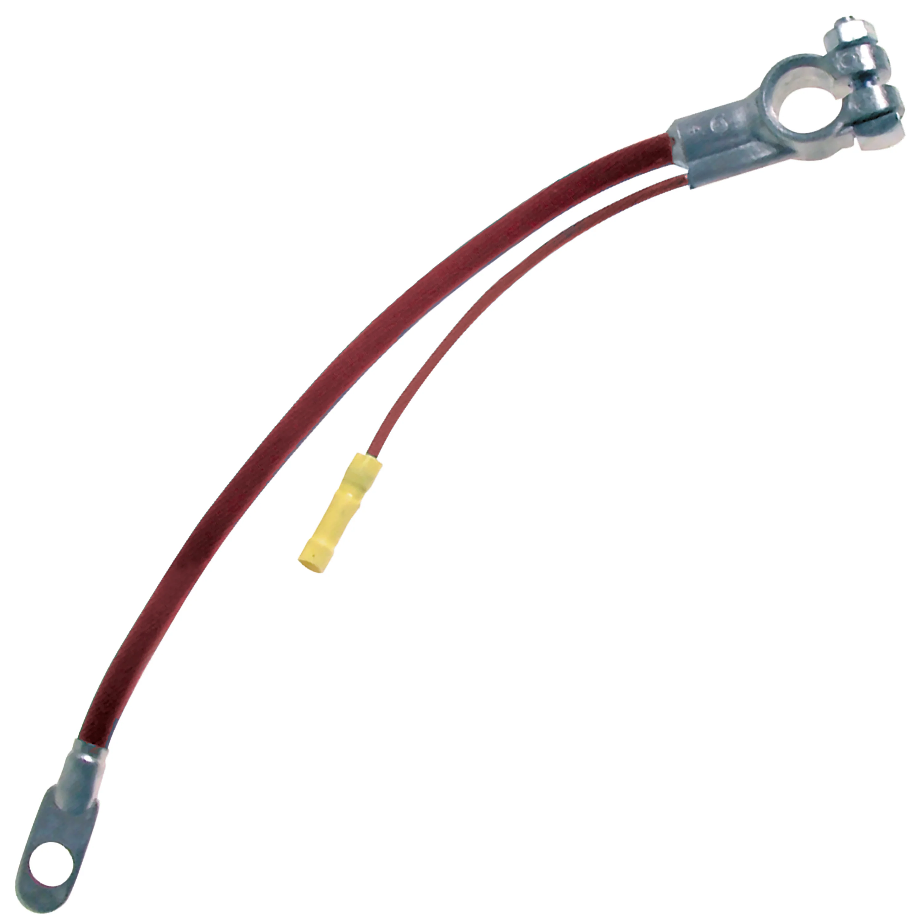 2 AWG Top Post Battery Cable 65 Inch with 12 AWG 4 Inch Auxiliary Lead