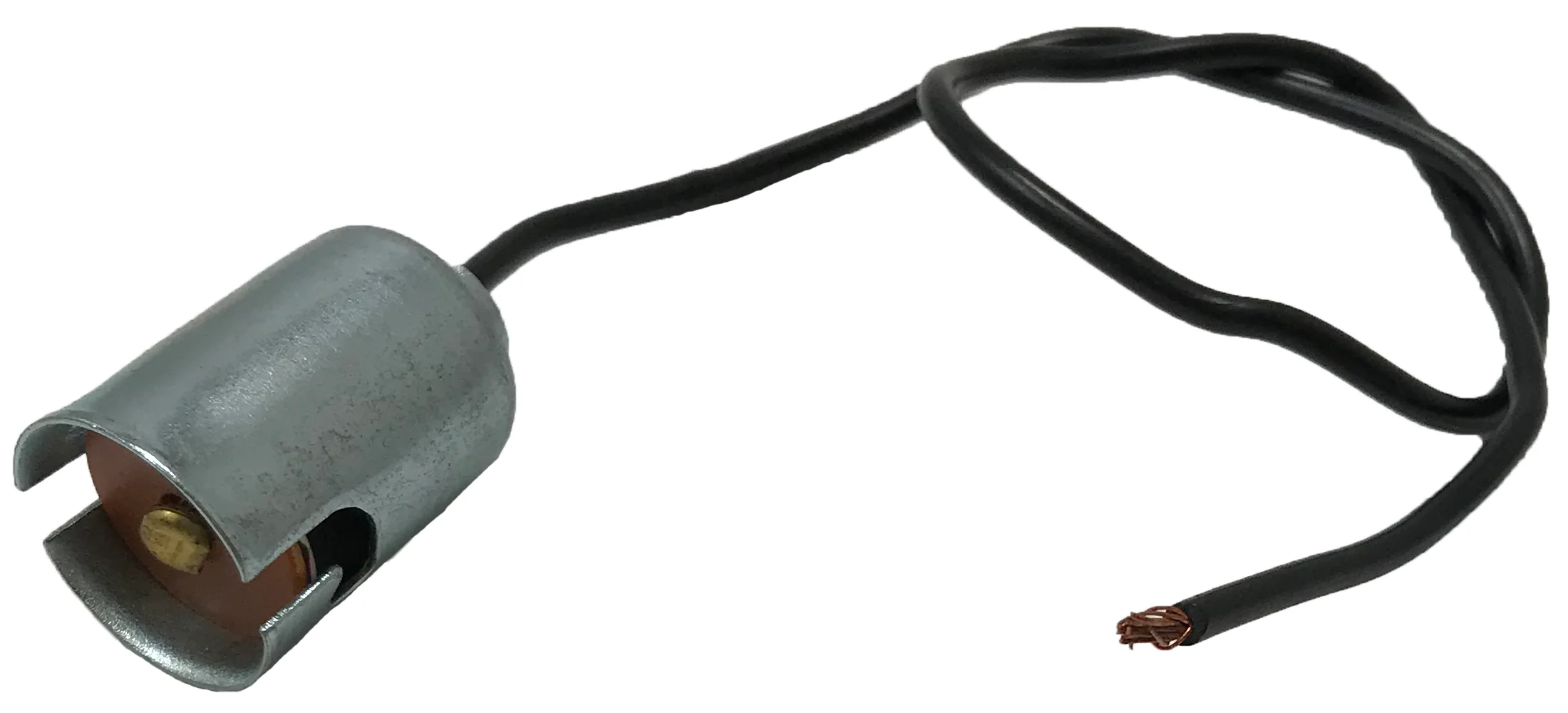 (2) Single Contact Light Electrical Socket Standard S-21 Lamp Connector Pigtail - Image 4
