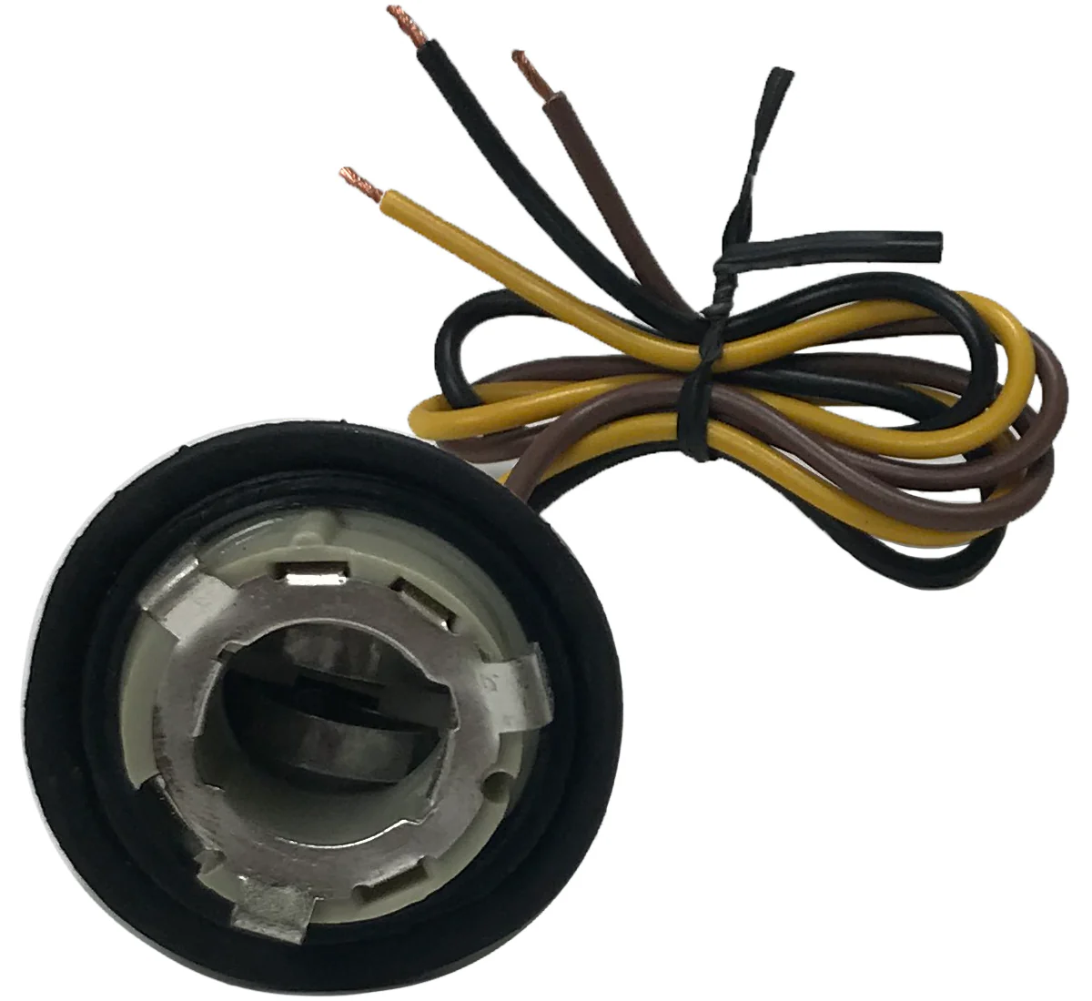 (2) Turn Signal Light Socket Standard S-54 Lamp Pigtail Connector Repair Assembly - Image 2