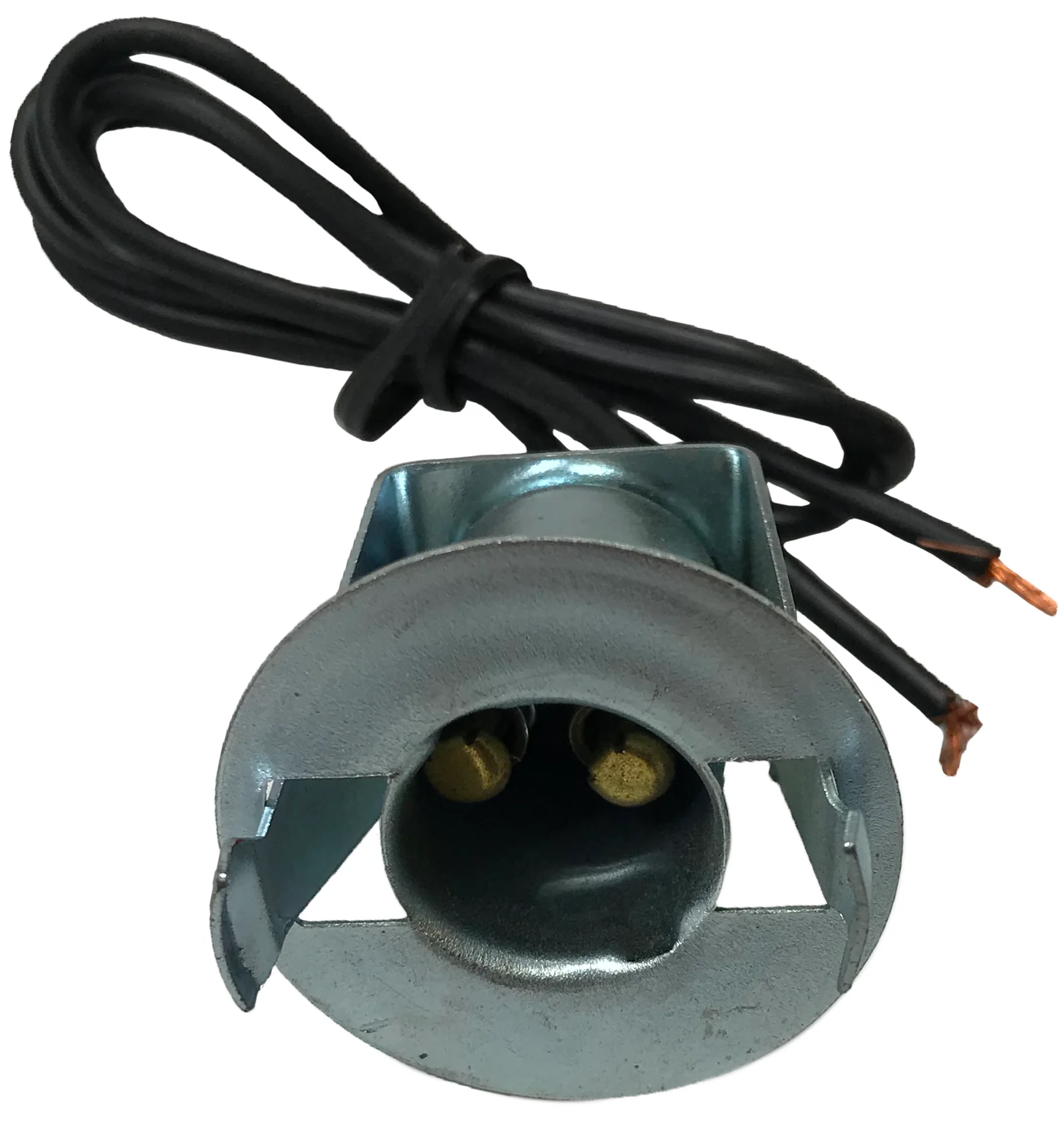 (2) Two Lead Light Electrical Connector Standard S-31N Socket Lamp Pigtail