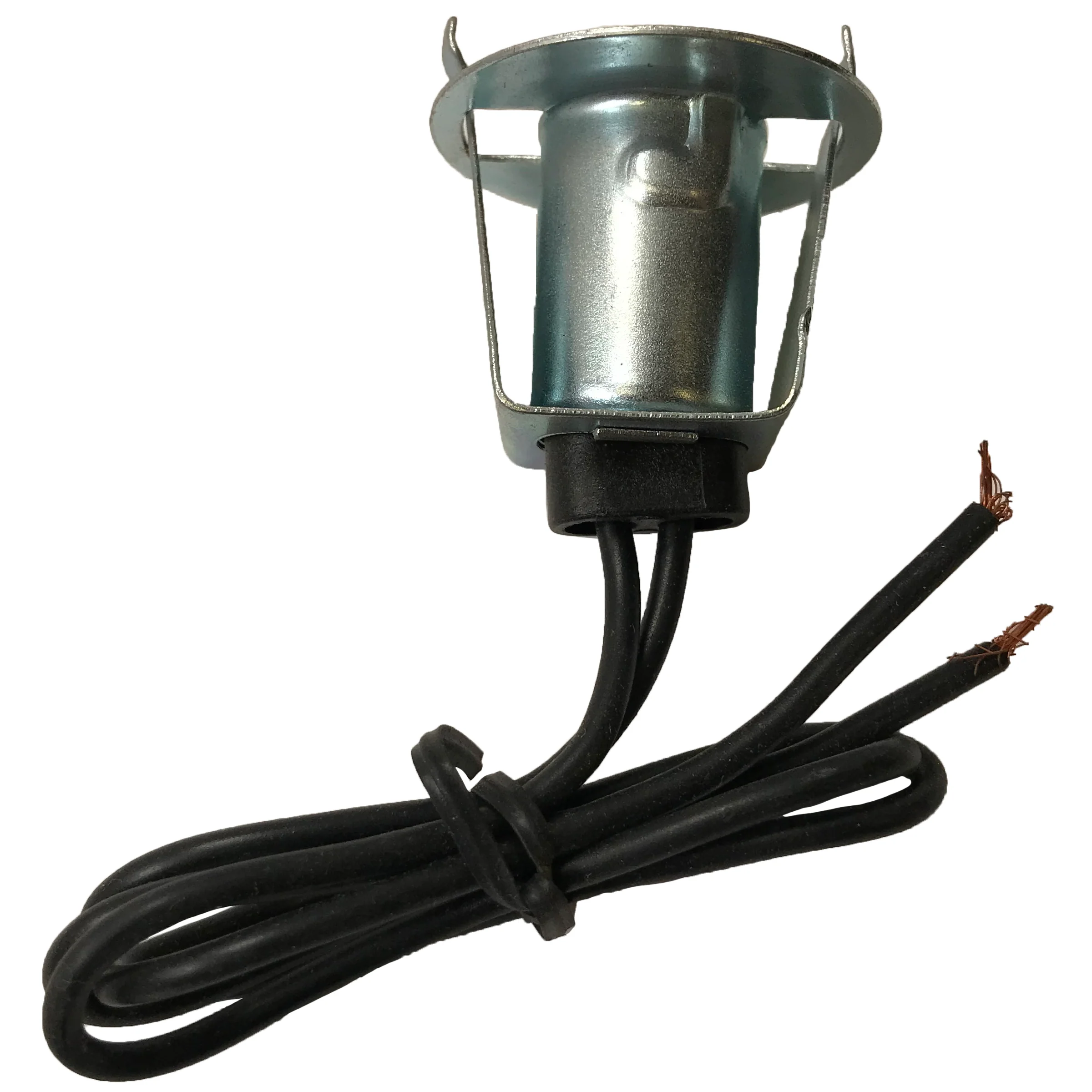 (2) Two Lead Light Electrical Connector Standard S-31N Socket Lamp Pigtail - Image 2