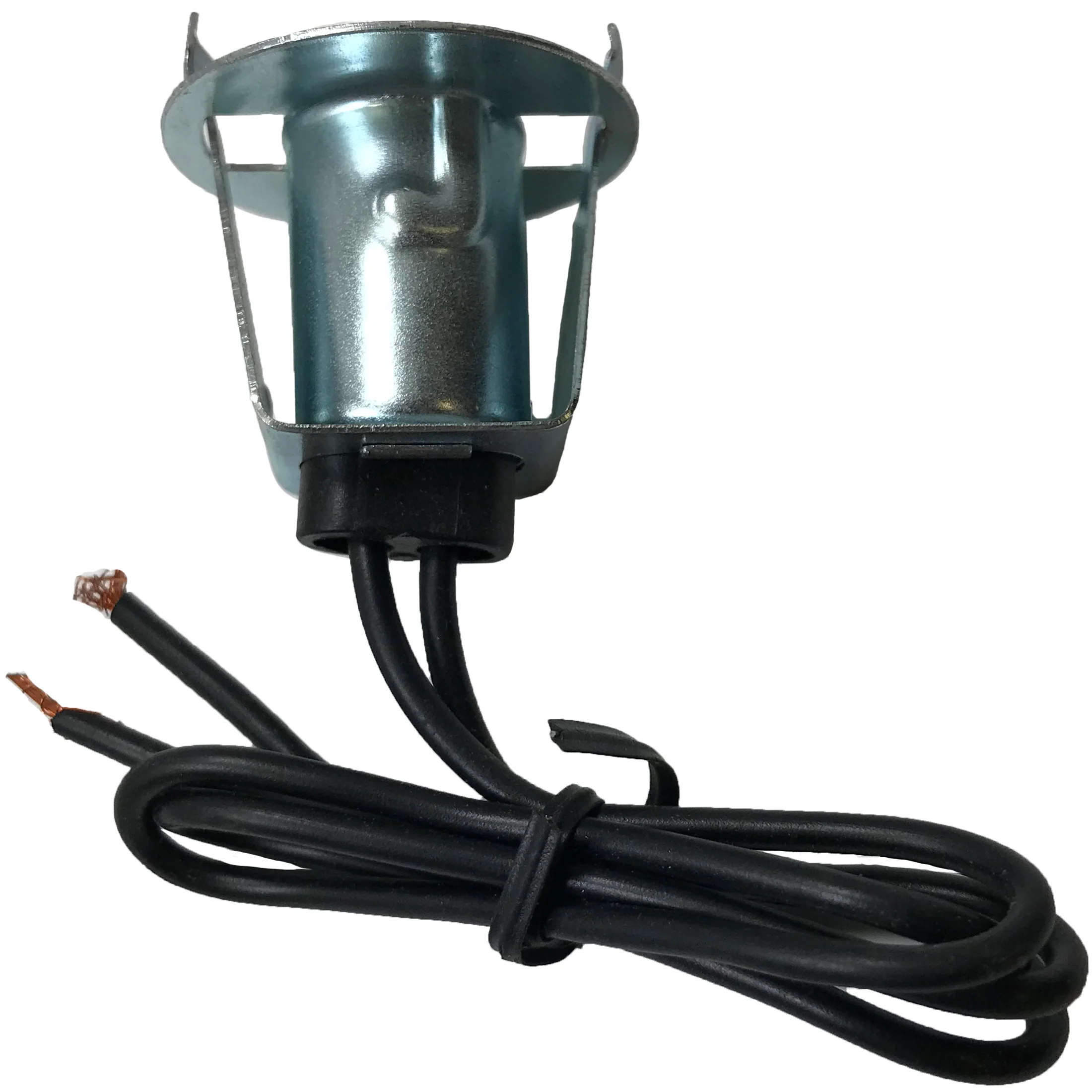 (2) Two Lead Light Electrical Connector Standard S-31N Socket Lamp Pigtail - Image 3