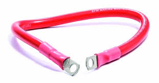 2/0 AWG Top Stud Stackable Cables 7 Red