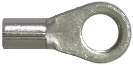 22-18 AWG Non-Insulated Ring Terminal - #10 Stud - 100 to 1000 Pack