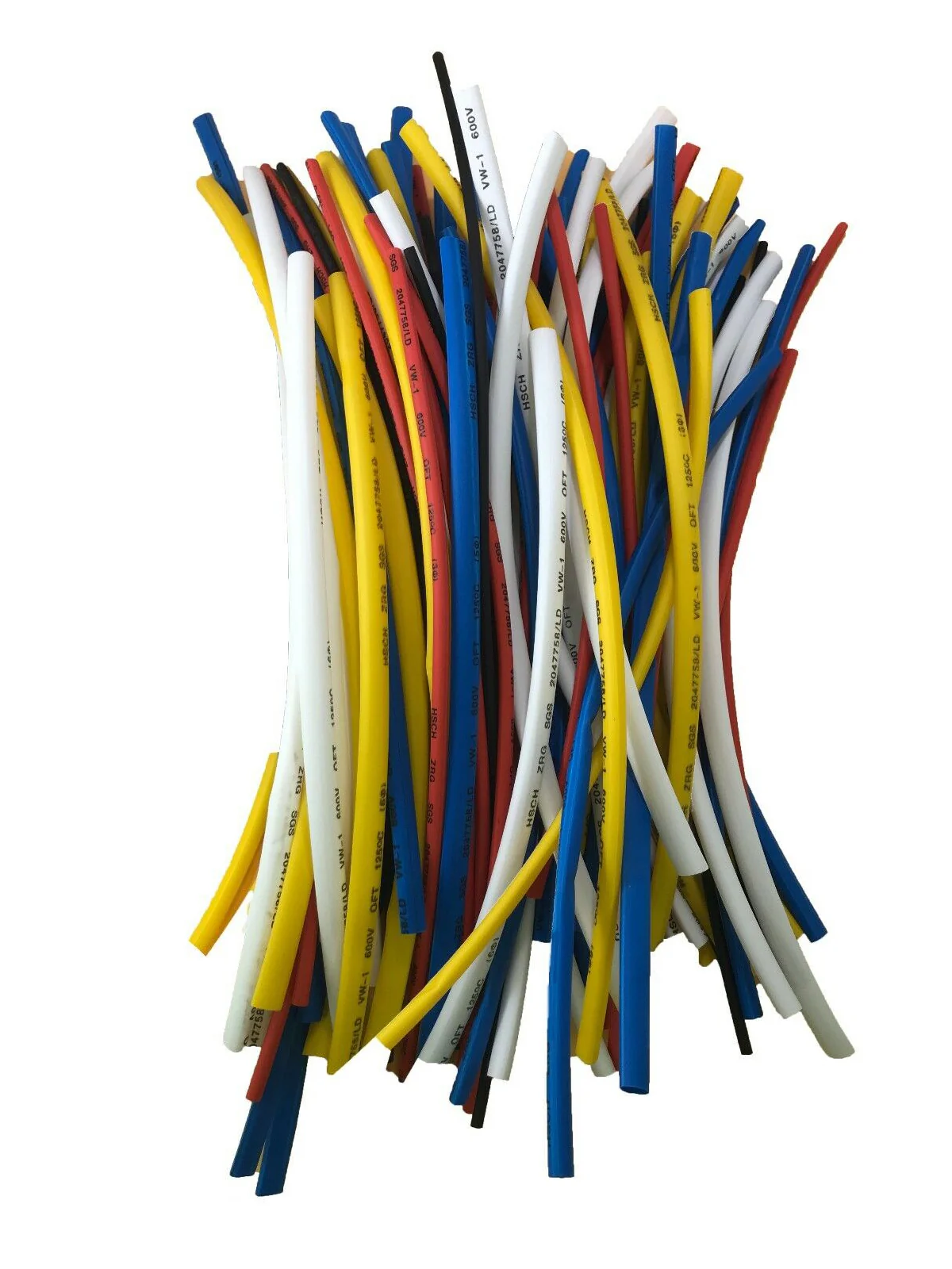 22-PIECE 10 MIXED SIZE & COLOR HEAT SHRINK TUBE PACK - Image 2