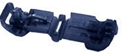 Black 26-24 Gauge Mid Wire T-Tap Connectors - 100 Pack - Image 2