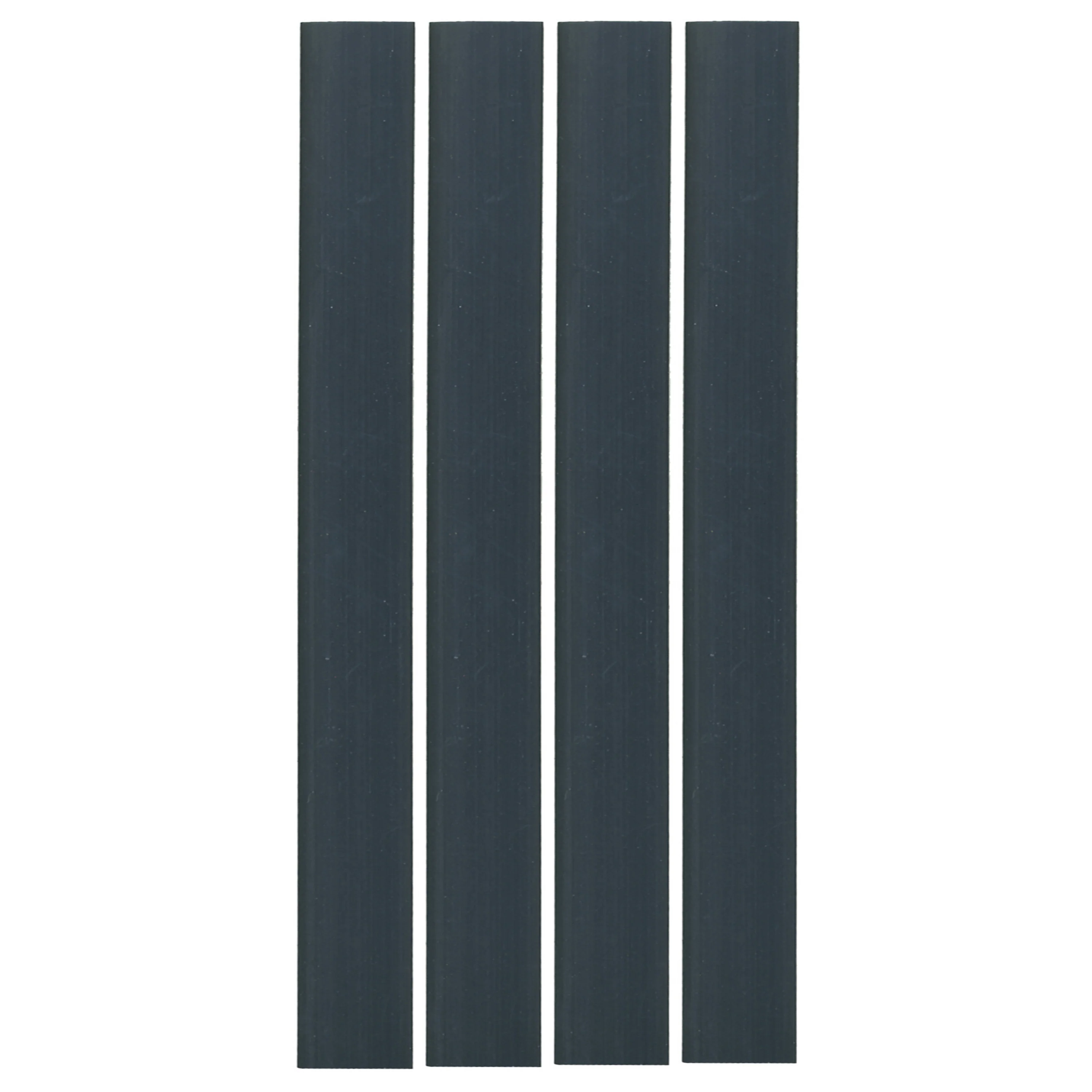 Flexible Thin Single Wall Non-Adhesive Heat Shrink Tubing 2:1 Black 3" ID - 48" Inch 4 Pack