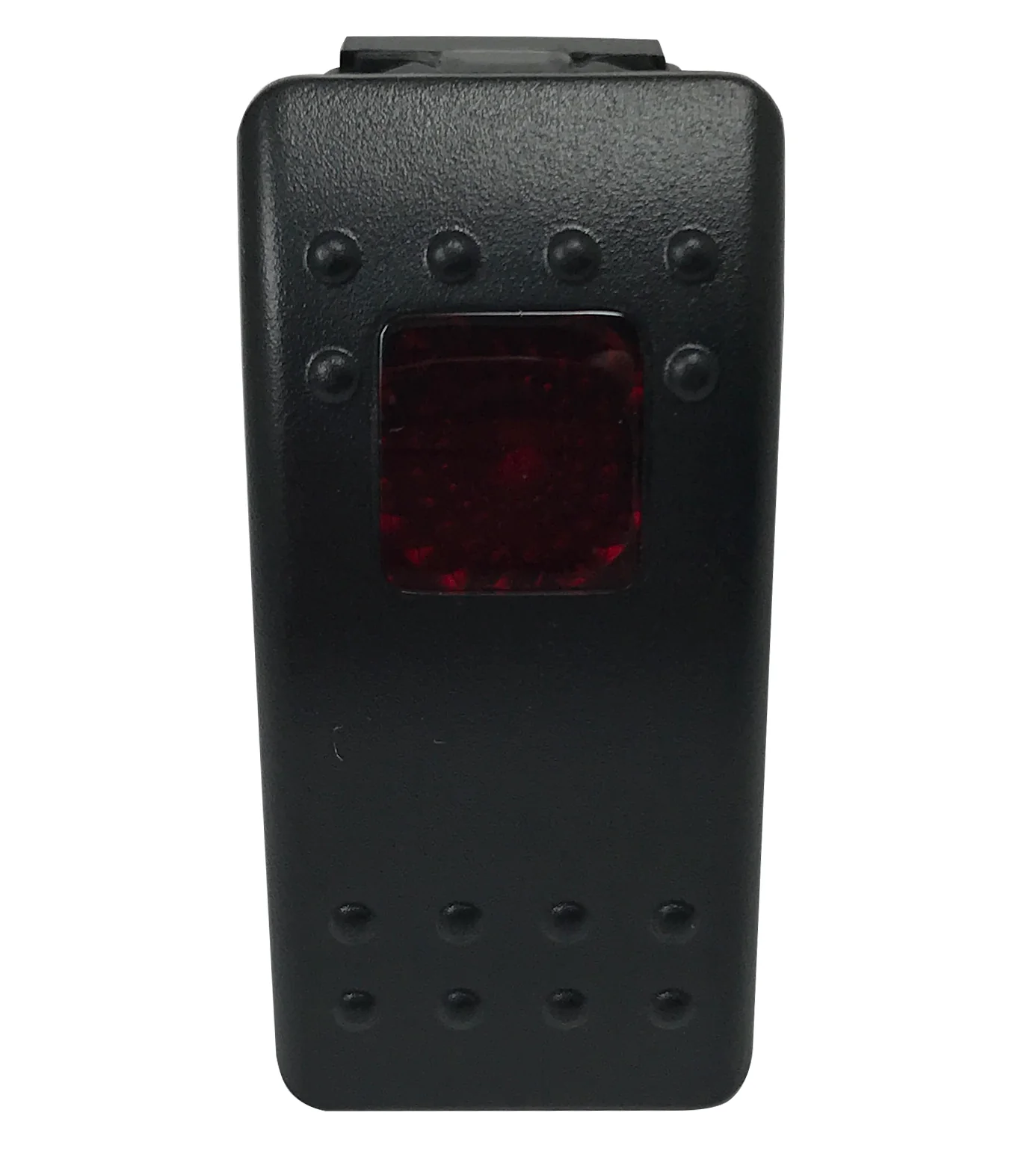 3-Pin Black Panel Mount Red LED Switch - ON / OFF - Image 6