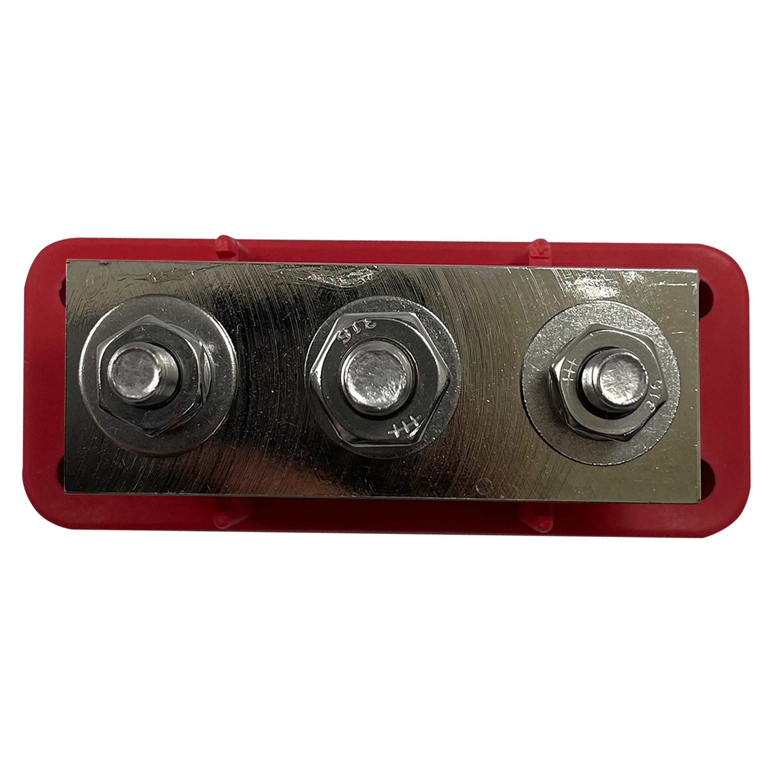 3 Point Red Hi-Amp 3/8" Terminal Busbar - 700 Amps - Image 4