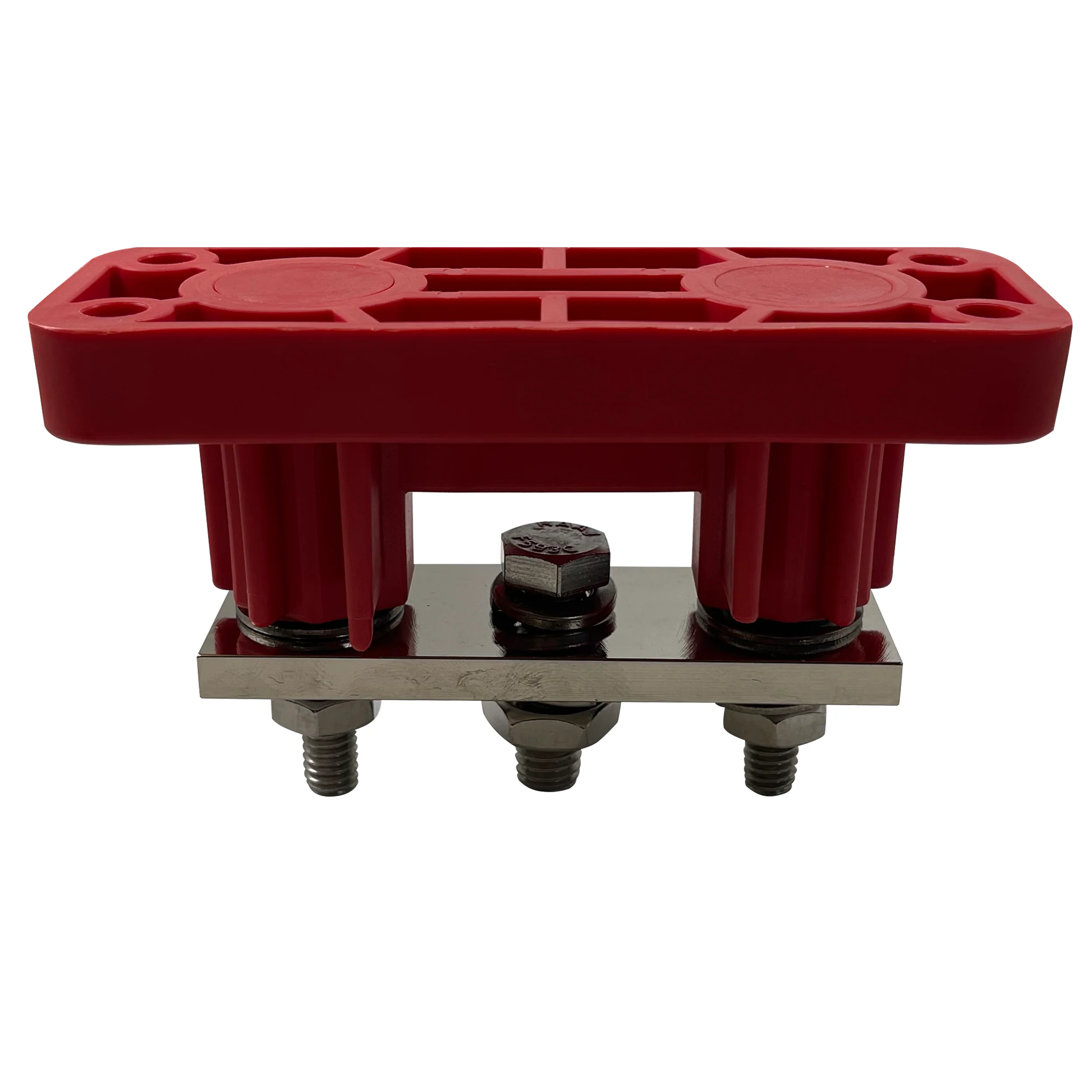3 Point Red Hi-Amp 3/8" Terminal Busbar - 700 Amps - Image 5