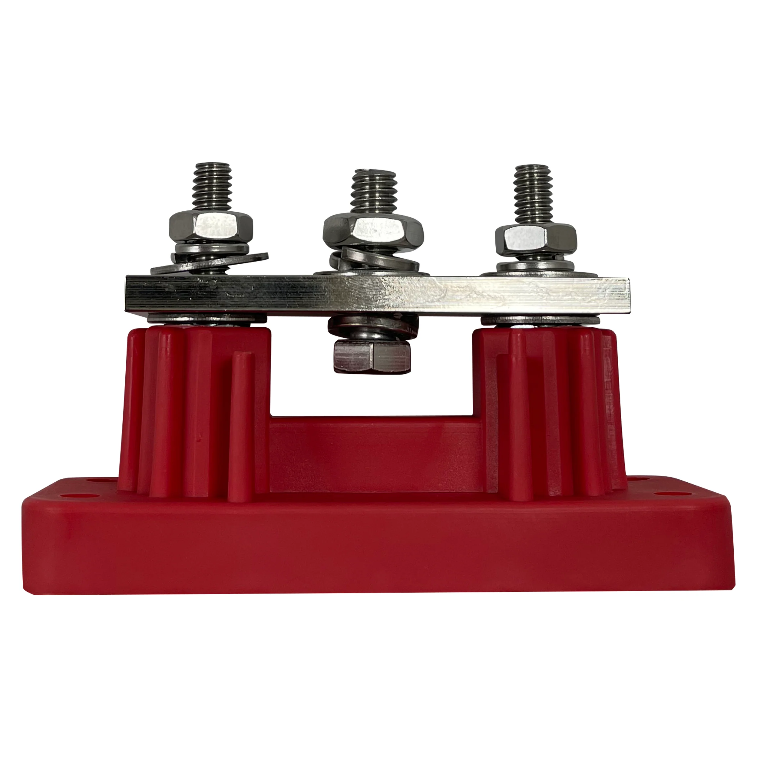 3 Point Red Hi-Amp 3/8" Terminal Busbar - 700 Amps - Image 6