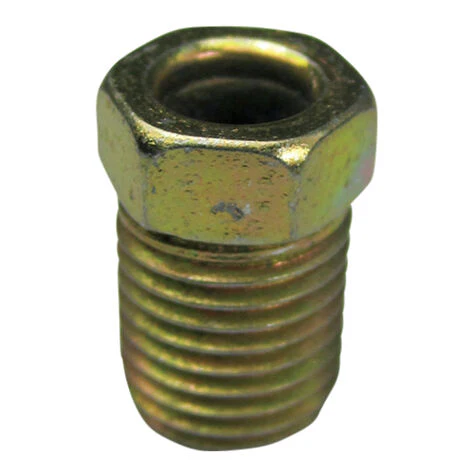 Standard Steel Inverted Flare Tube Nut - 3/16" Tube x 3/8"-24 Thread - 10 Pack