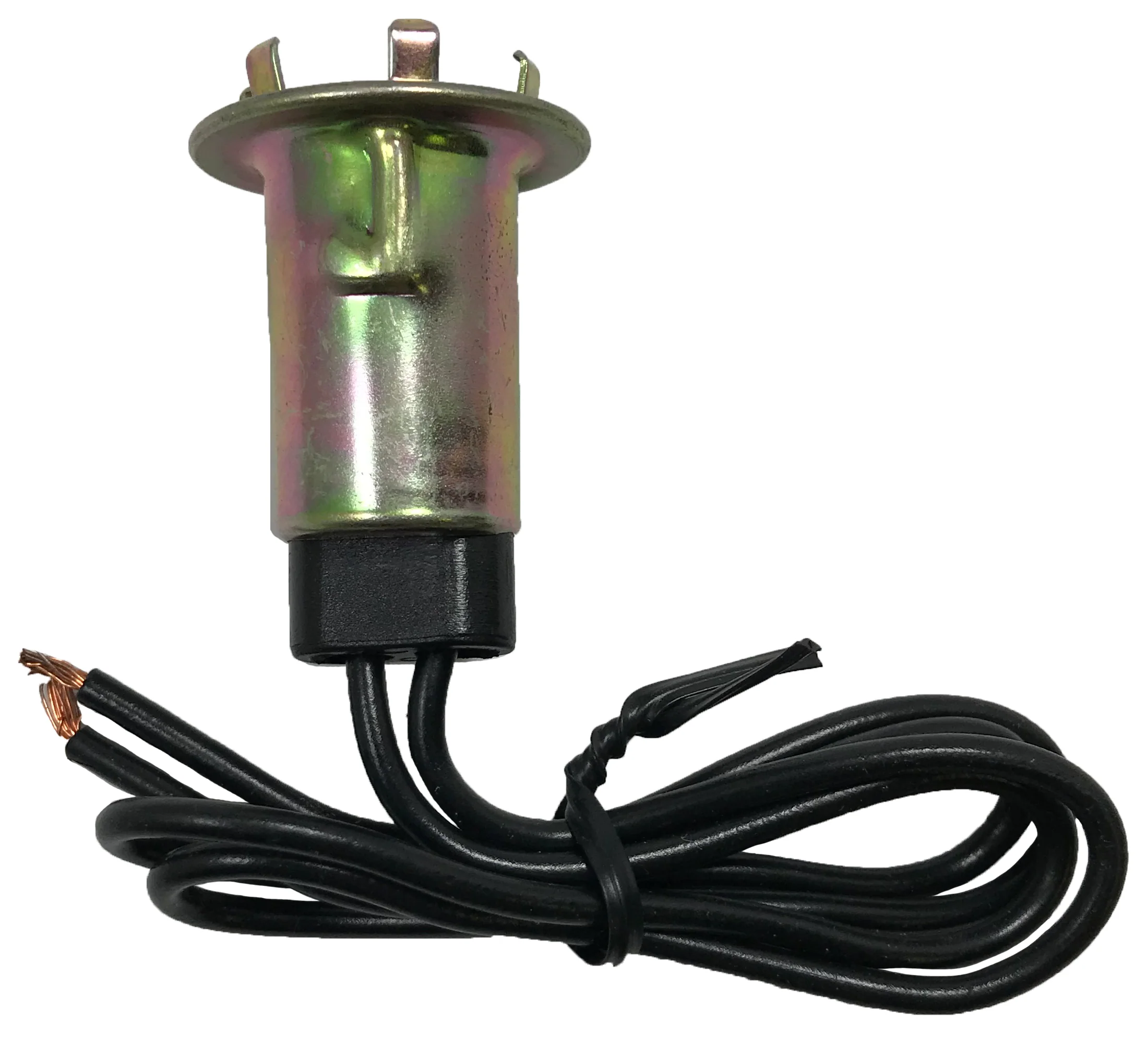 (4) Double Contact Standard S32 Light Socket Lamp Pigtail Connector Assembly - Image 2