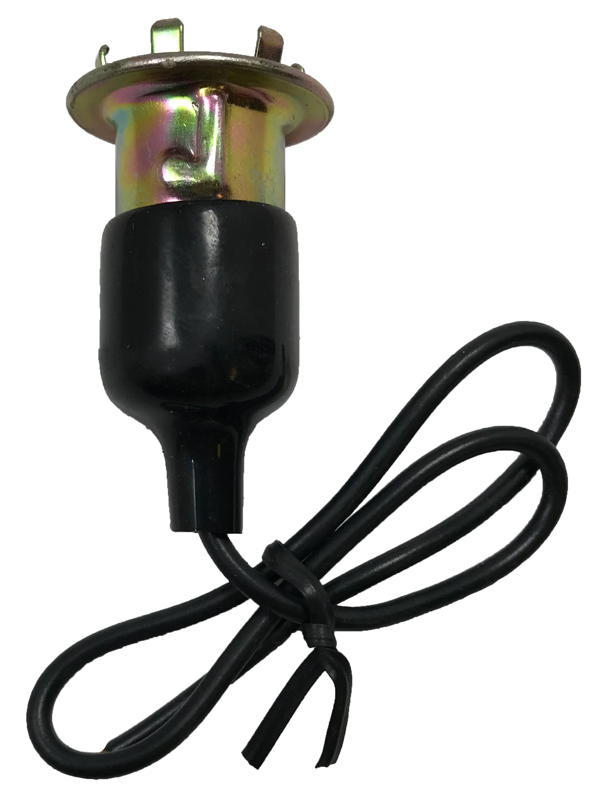 (4) Light Bulb Socket Standard S-35 Lamp Pigtail Connector Single Lead Assembly - Image 2