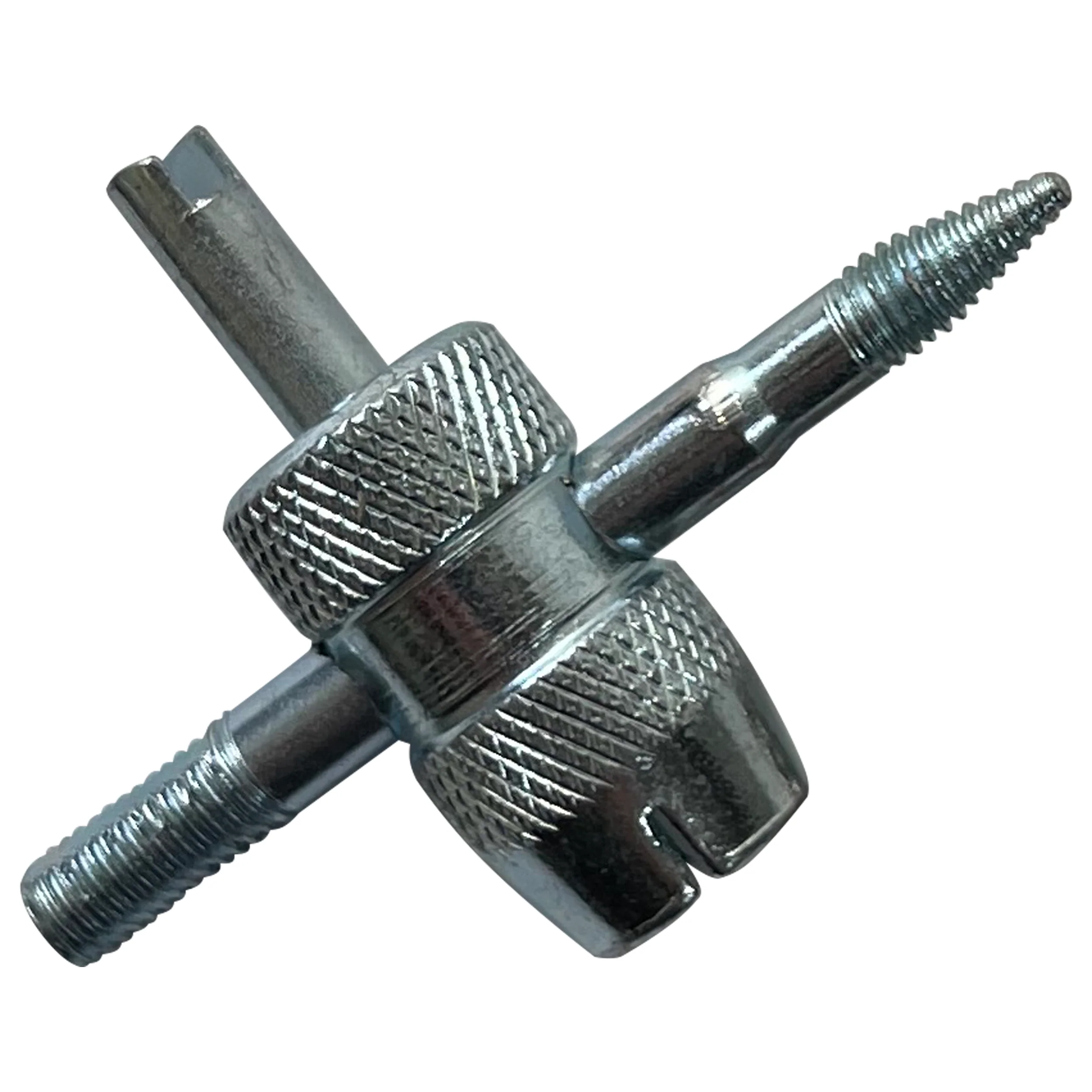 4-Way Tire Valve Core Tool & 4 Valve Cores - Image 3