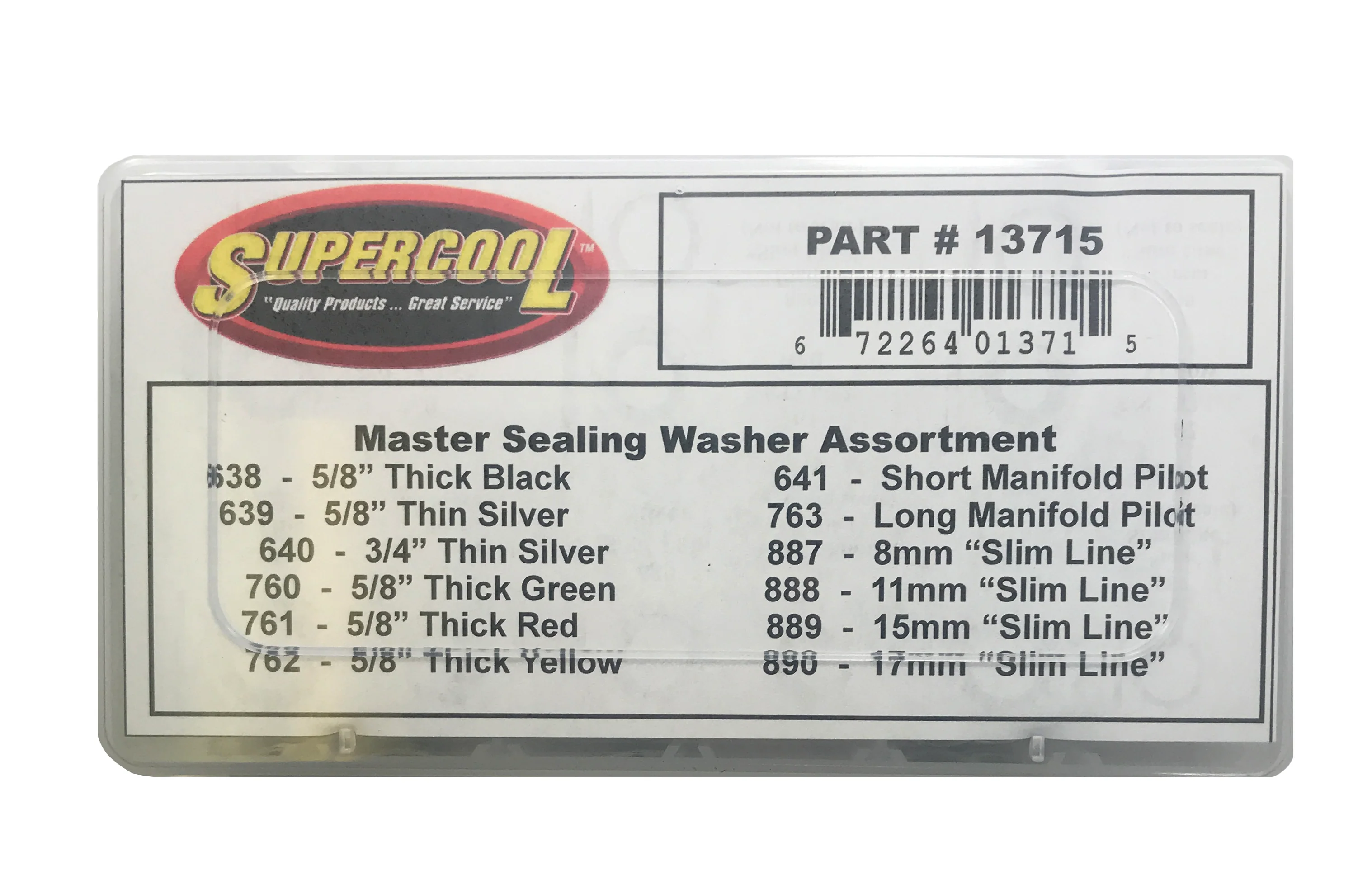 48 Piece Master Sealing Washer Assortment - Image 2