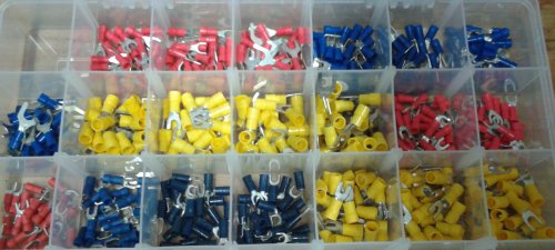 5015 Piece Jumbo Master Nylon & Vinyl Insulated Wire Terminal Connector Assortment Kit - Image 2
