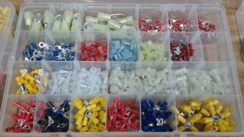 5015 Piece Jumbo Master Nylon & Vinyl Insulated Wire Terminal Connector Assortment Kit - Image 3