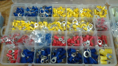 5015 Piece Jumbo Master Nylon & Vinyl Insulated Wire Terminal Connector Assortment Kit - Image 5