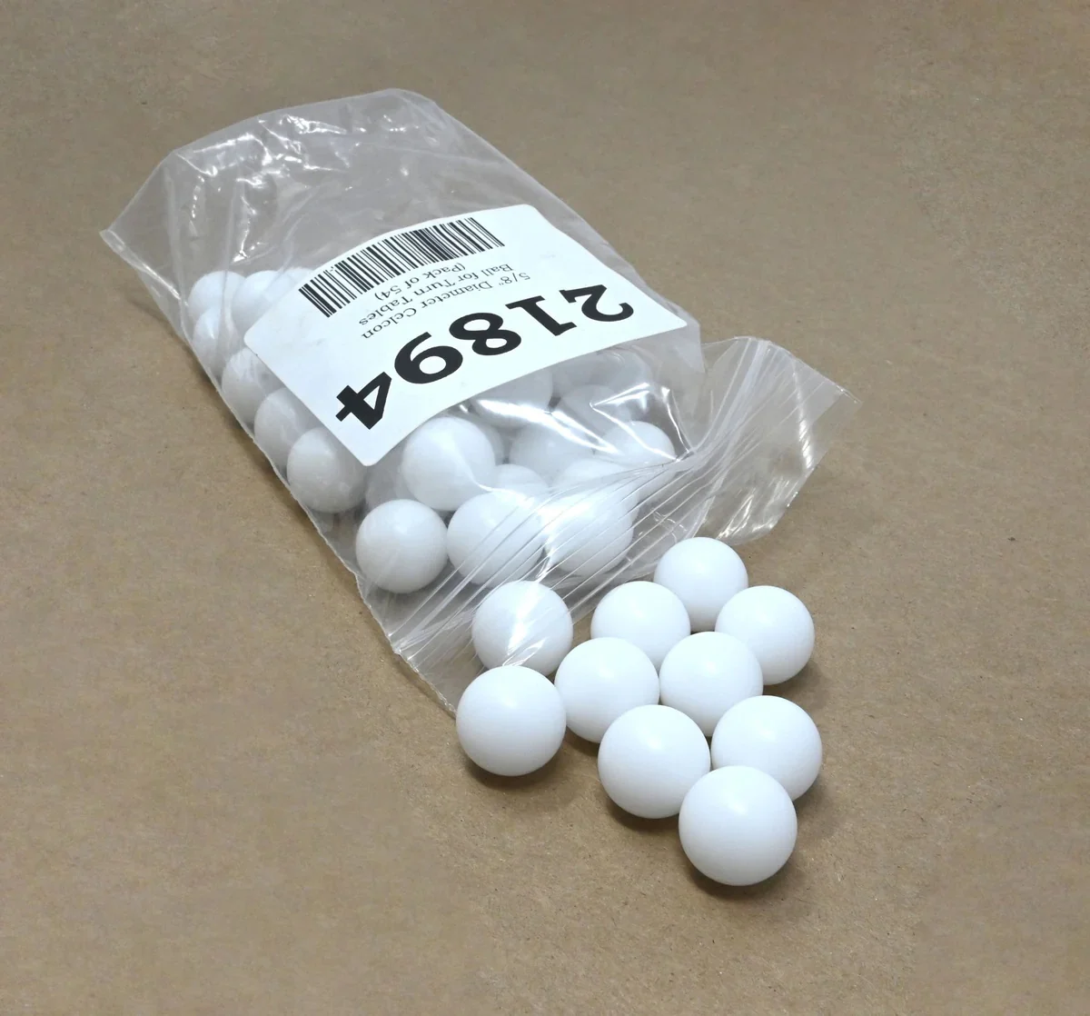 5/8" Diameter Celcon Ball for Turn Tables - 54 Pack - Image 2