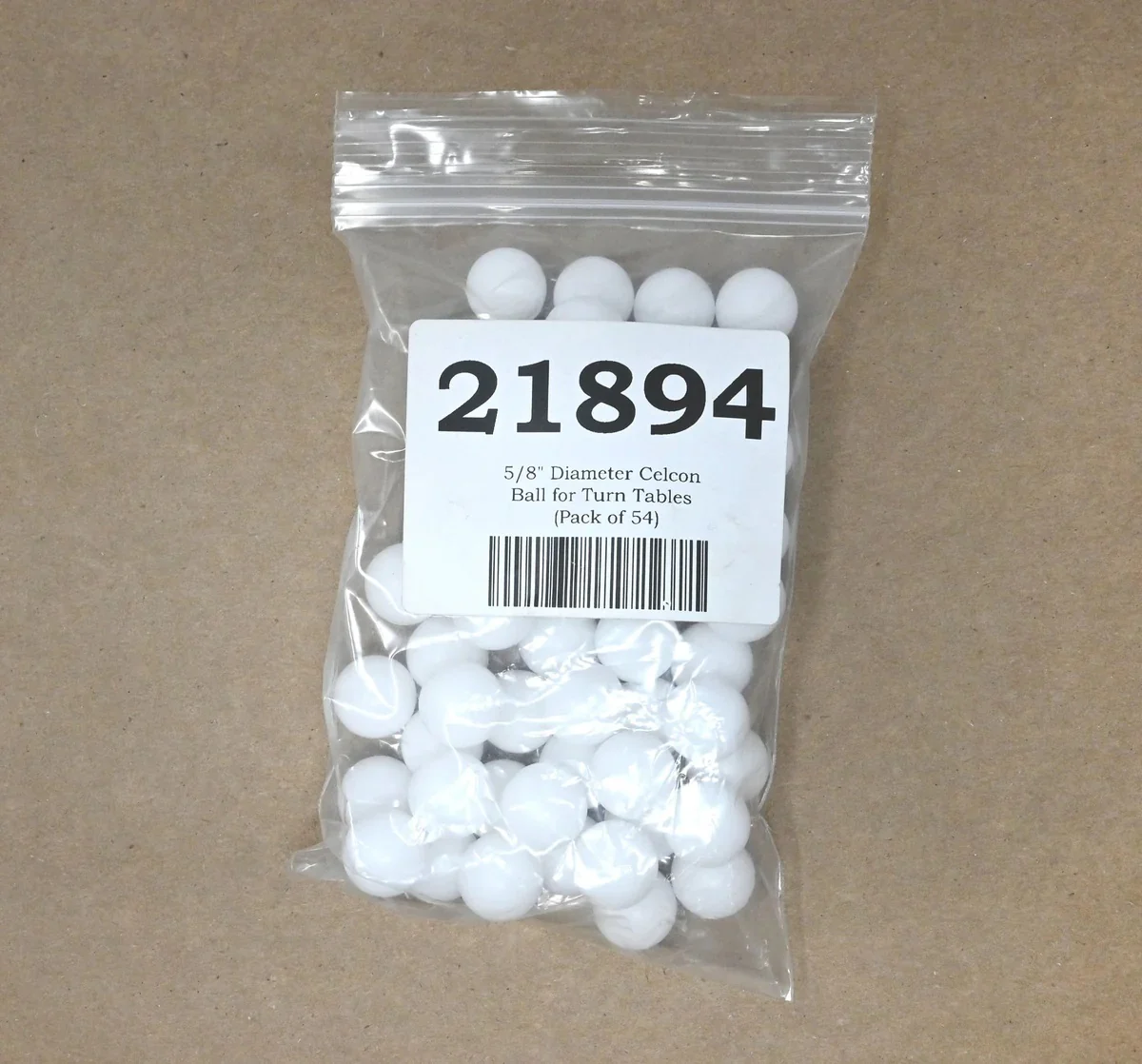 5/8" Diameter Celcon Ball for Turn Tables - 54 Pack - Image 3