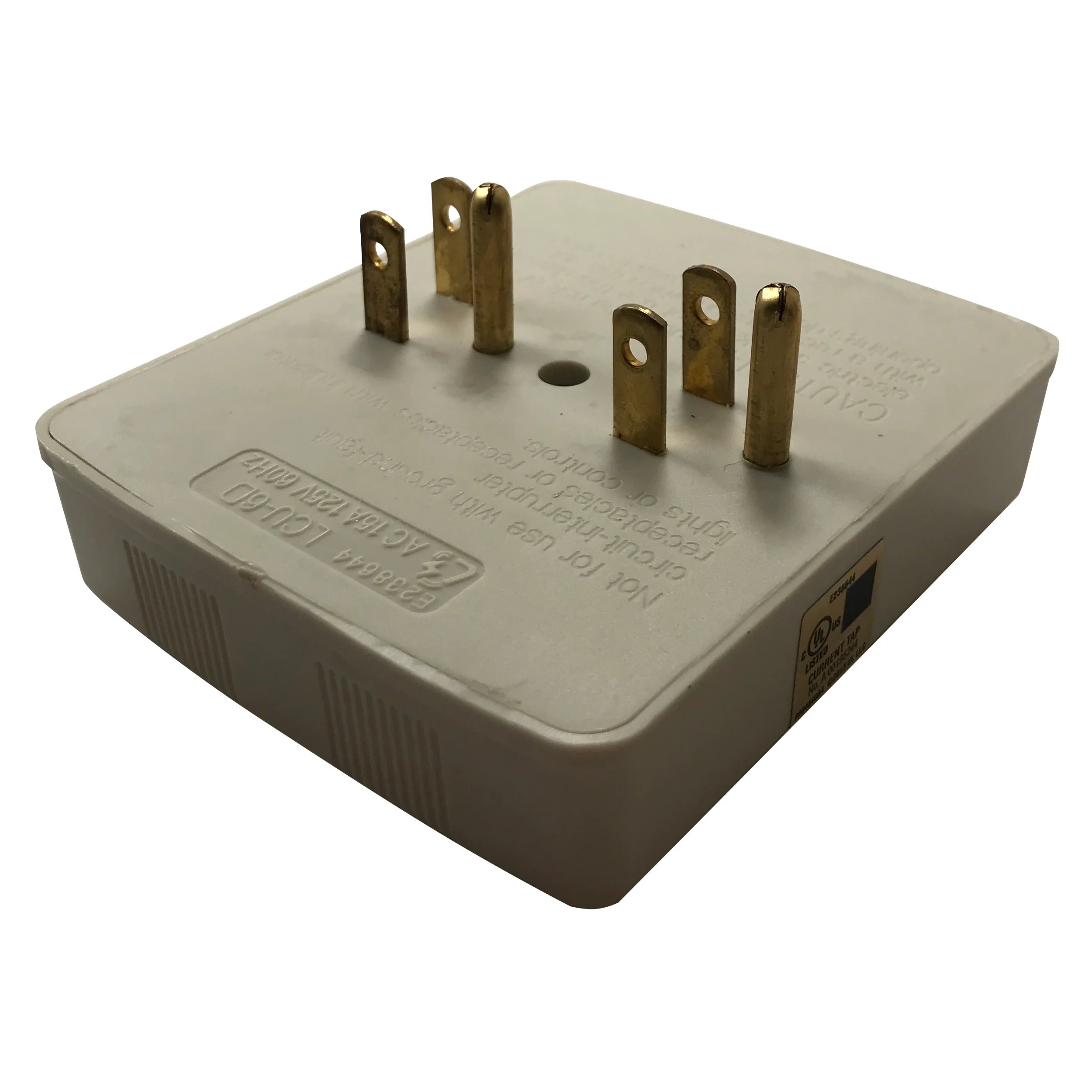 6-Outlet Electrical Wall Tap - Multi Plug Adapter - 15A 125V - UL Listed - Image 5