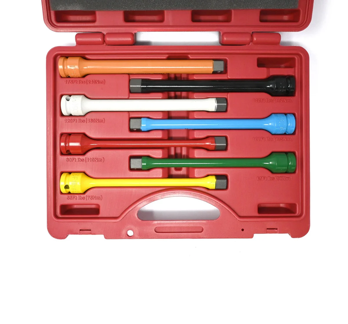 7 Piece 1/2" Drive Torque Extension Set - Image 3