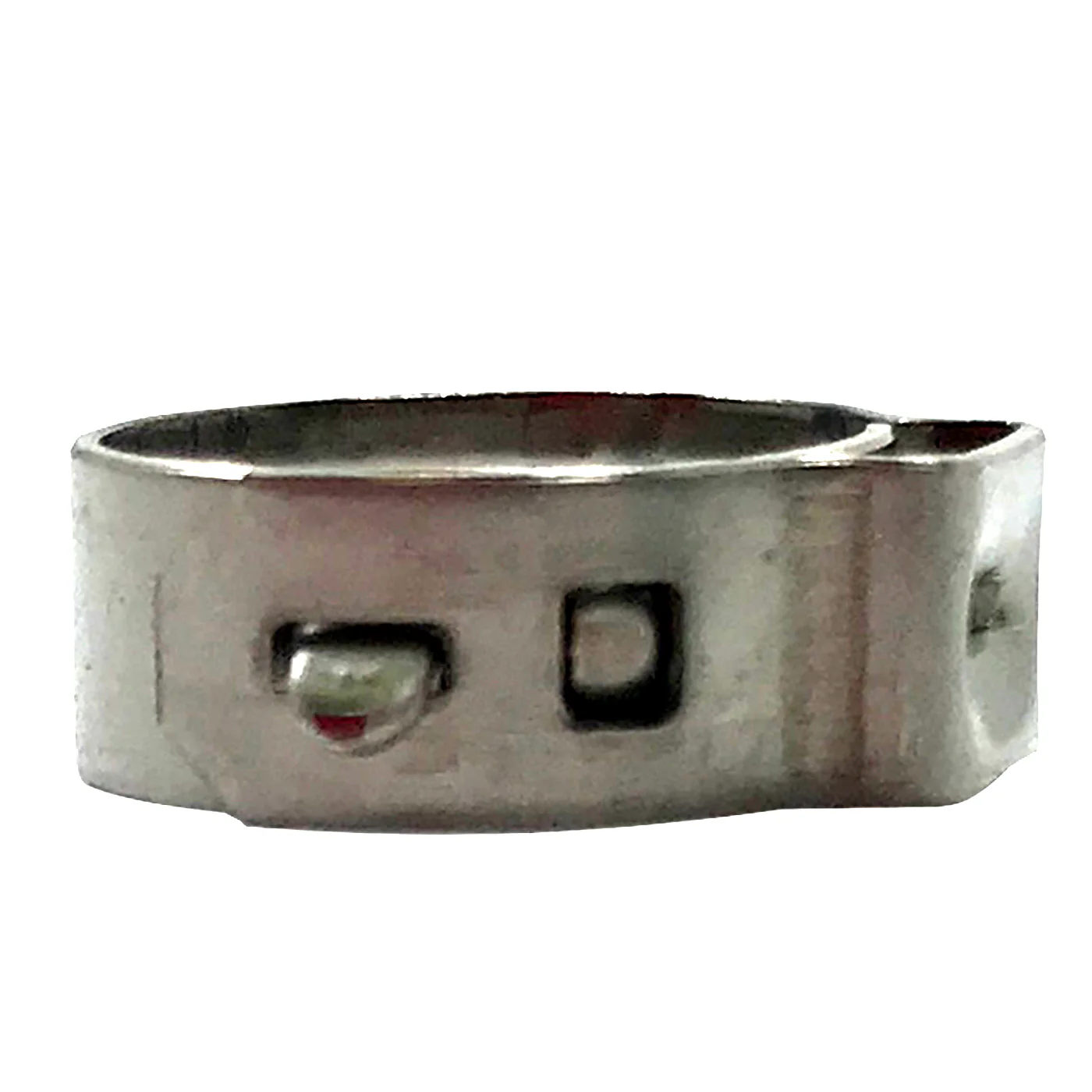 Open Single Ear Pinch Crimp Hose Clamp 7/16" (.378" - 7/16") 9.6 - 11.1 mm - 10 or 100 Pack - Image 4