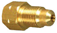 Metric Brake Line Adapter, 1/4 in, (7/16 in -24), 1/4 in, 11mm x 1.0 5 pack