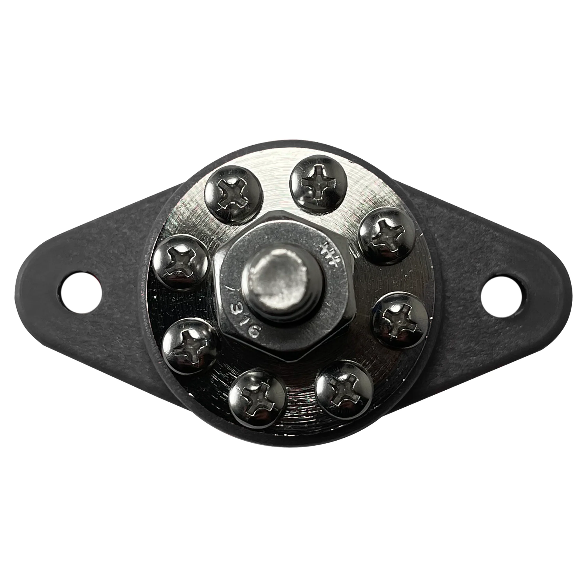 8-Point Power Distribution Post - 3/8" Stud - With Insulating Boot & Clear Disc - Image 12
