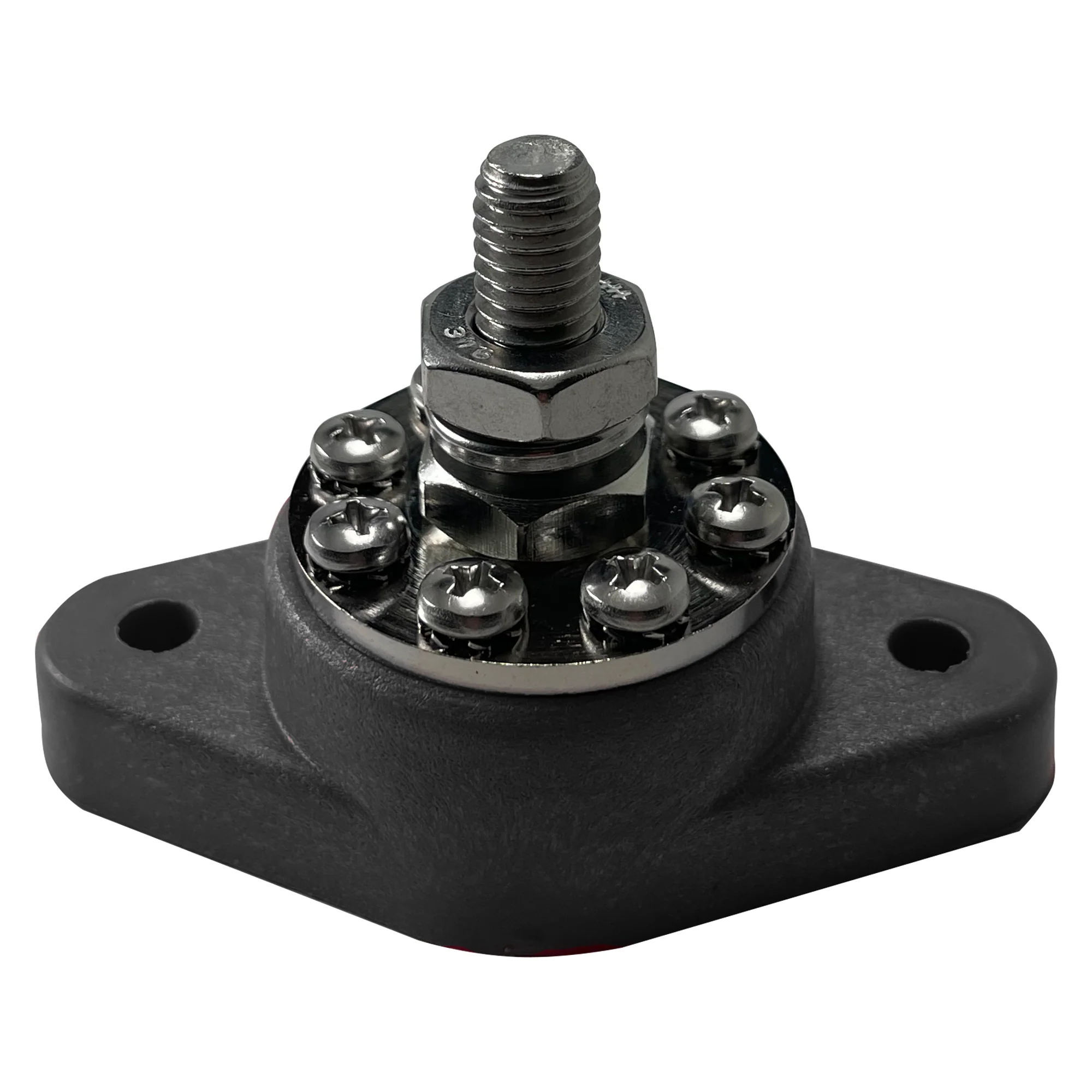 8-Point Power Distribution Post - 5/16" Stud - With Insulating Boot & Clear Disc - Image 9