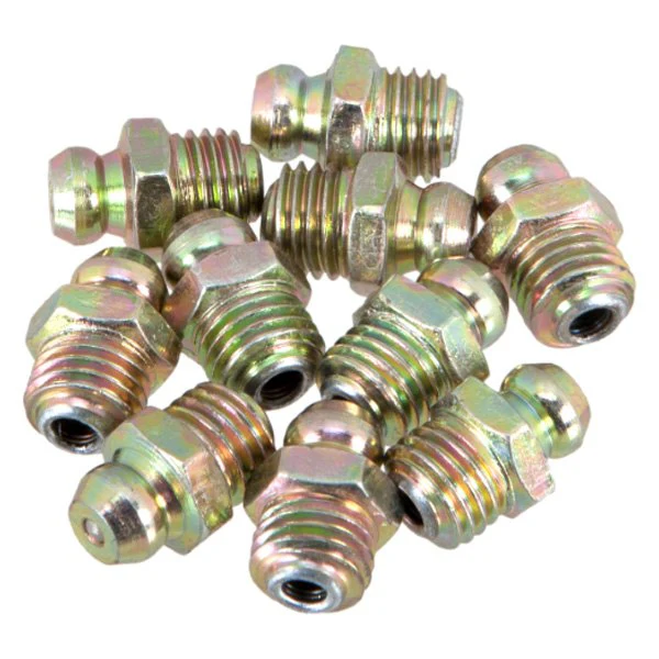 Short Straight Grease Fittings 8 MM x 1 Metric - 10 Pack - Image 3
