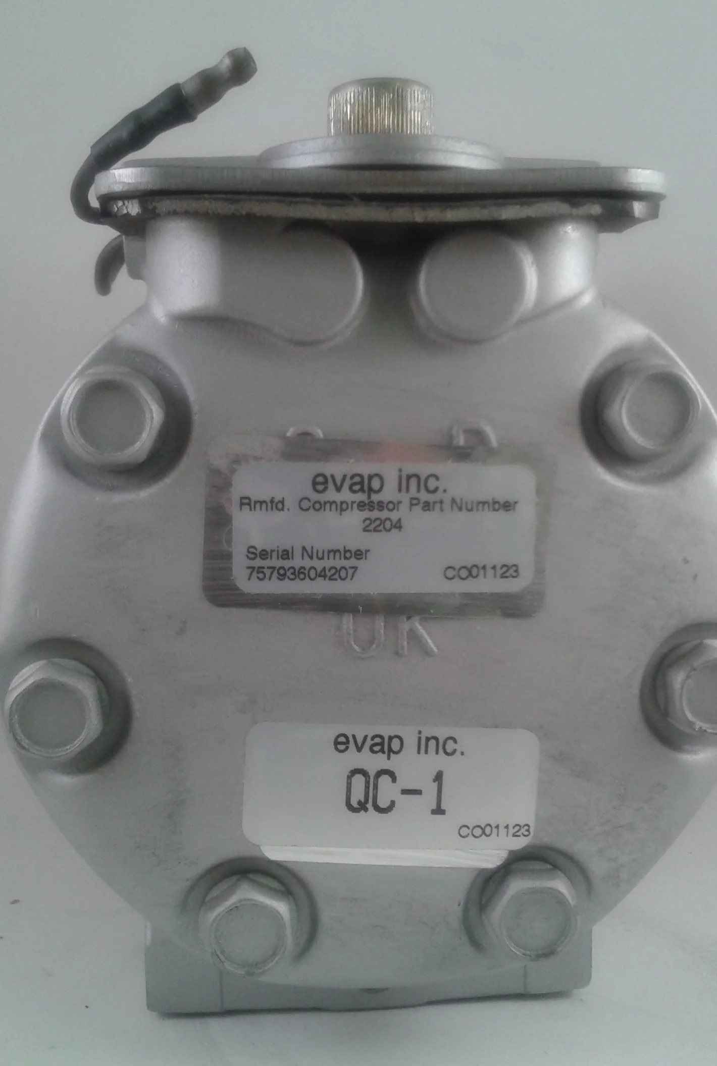 A/C Compressor For 86-88 Mazda RX-7 1.3L Ready Aire 2204 w/ Sanden SD708 Clutch - Image 2